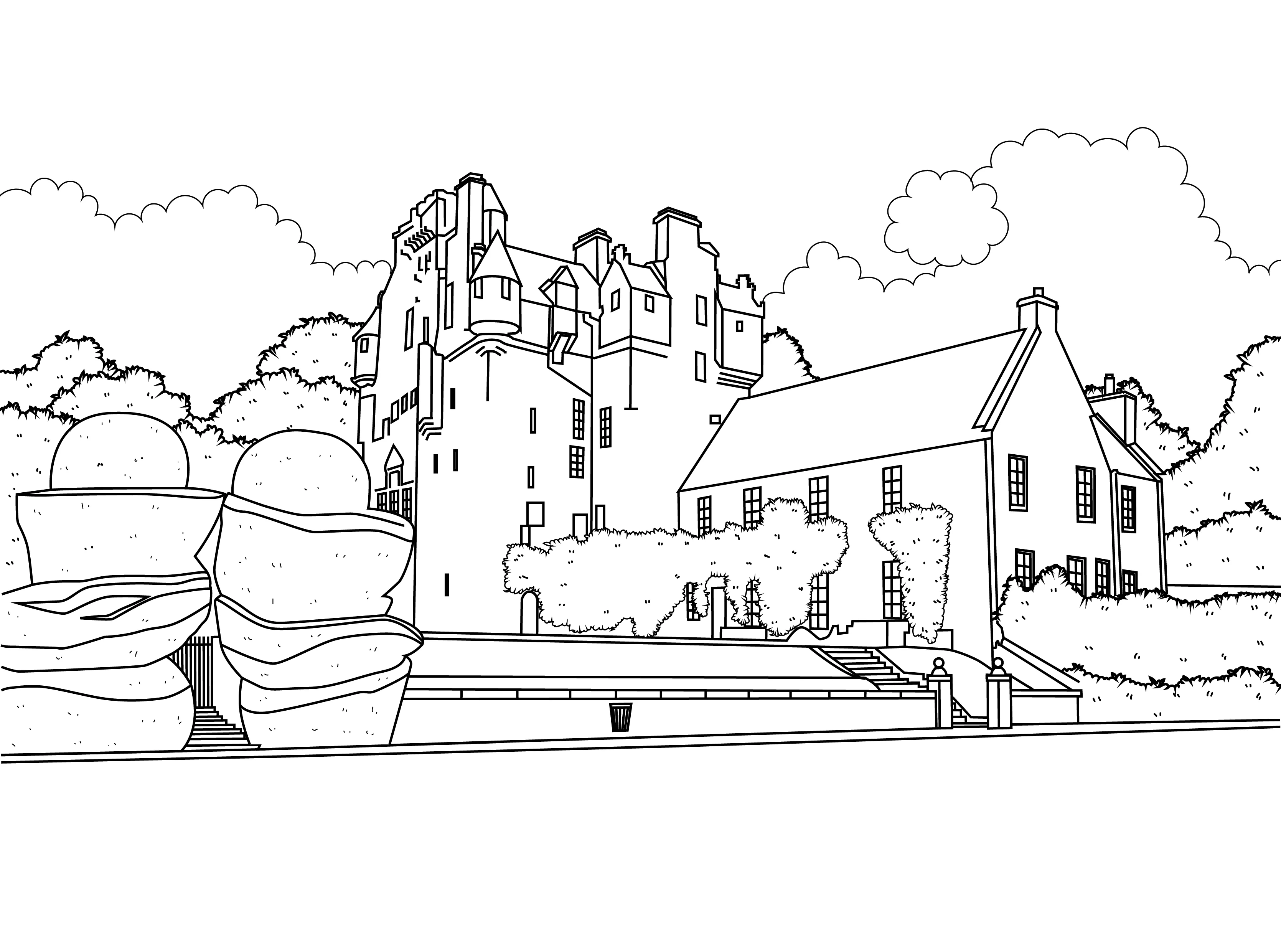 Aberdeen Colouring Book (A4) - Image 2