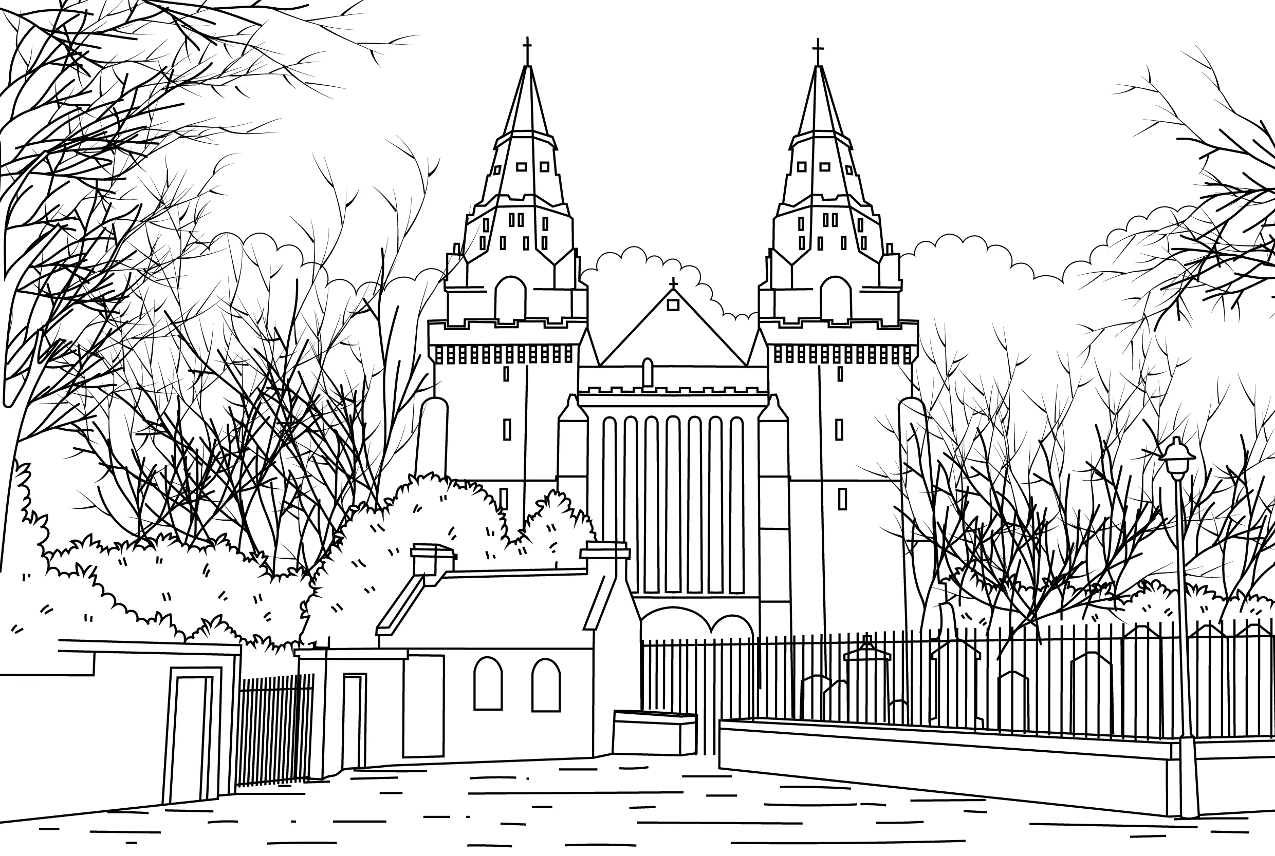 Aberdeen Colouring Book (A4) - Image 4
