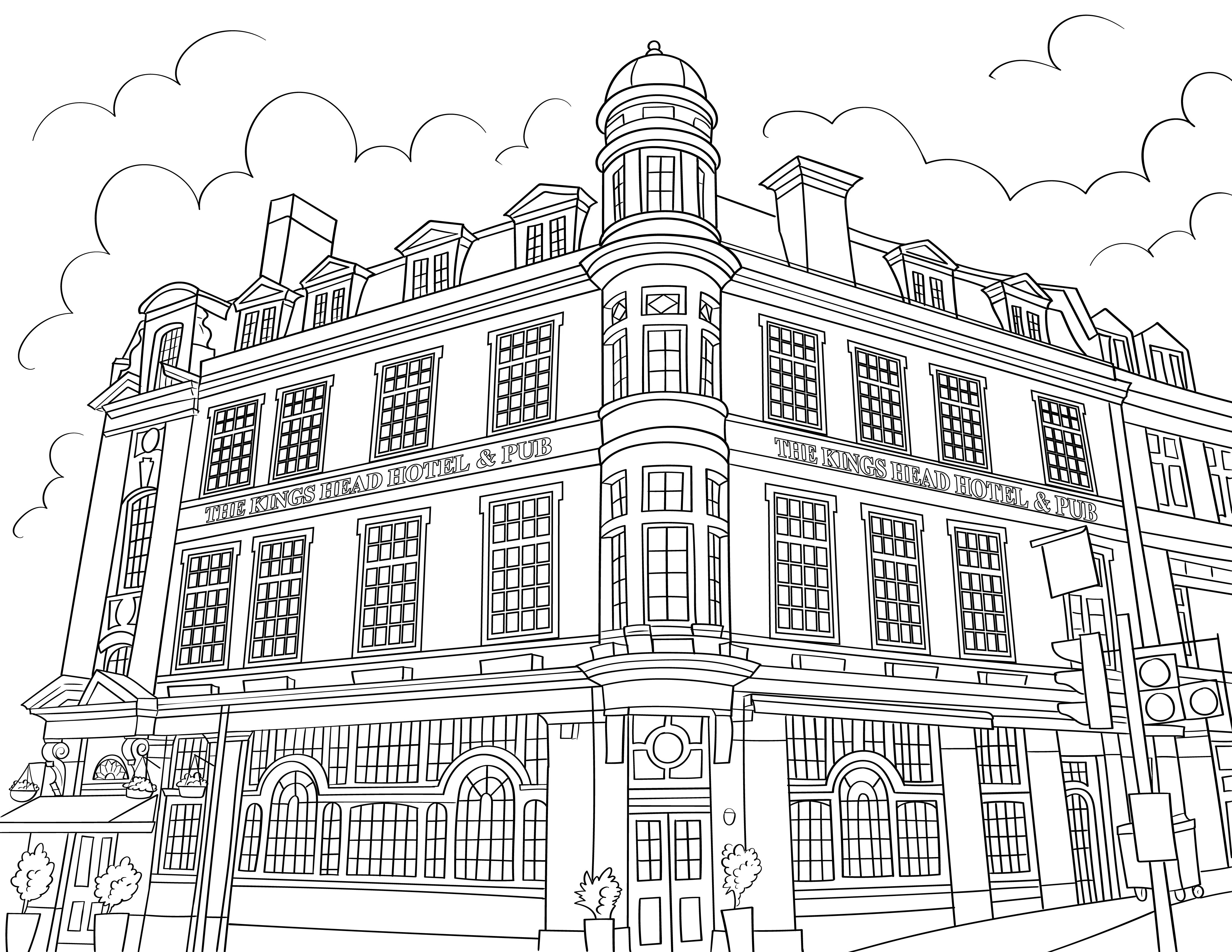 Acton Colouring Book (A4) - Image 4