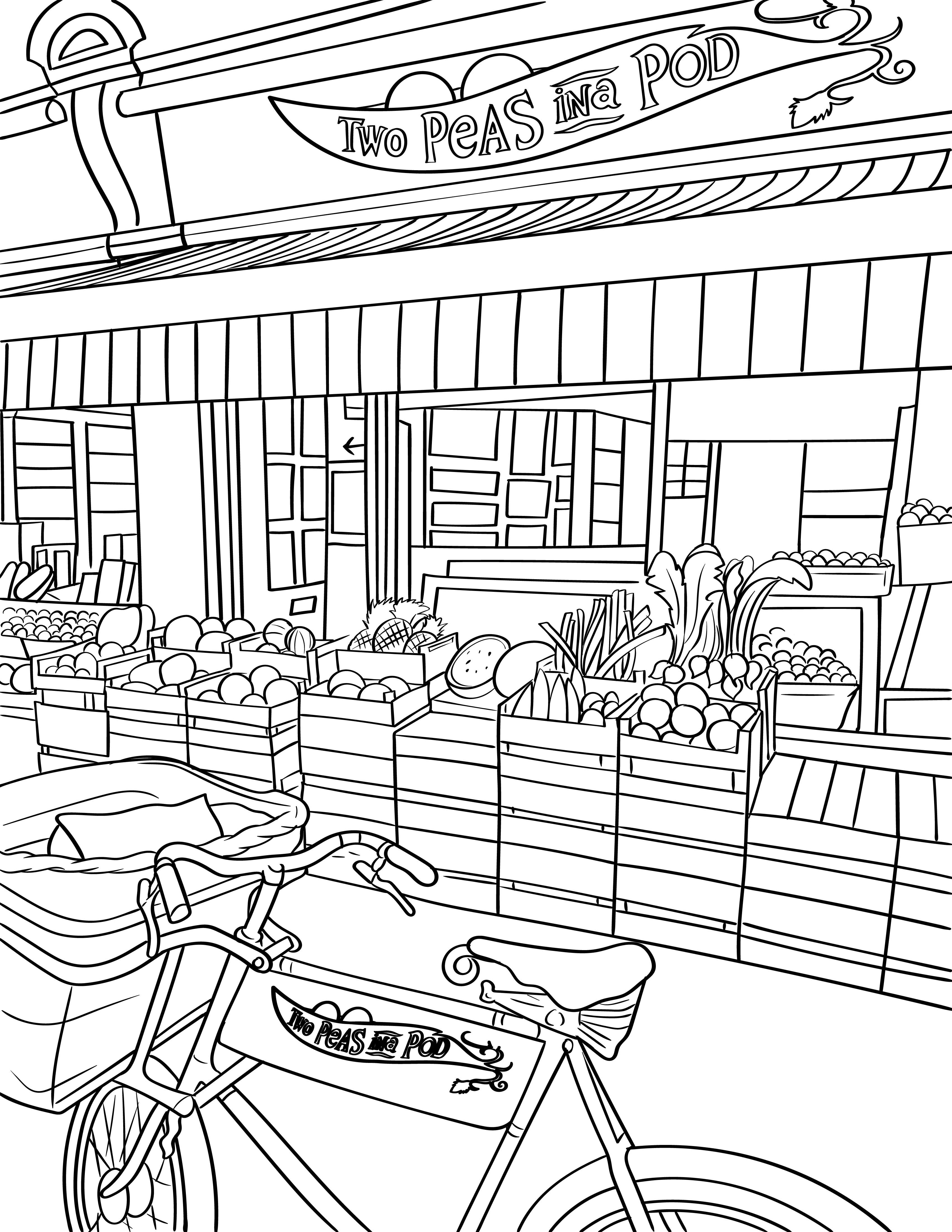 Barnes Colouring Book (A4) - Image 4
