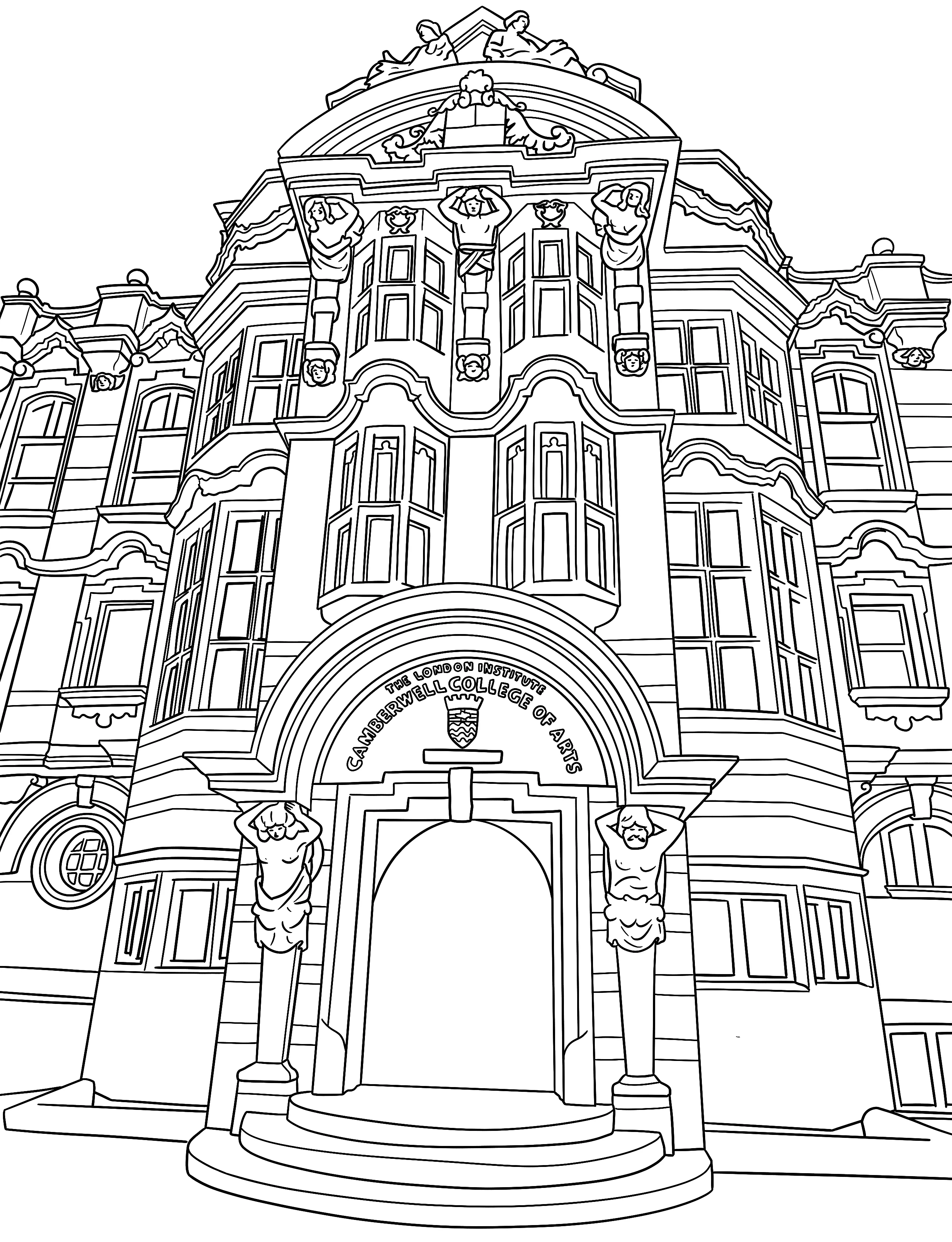 Camberwell Colouring Book (A4) - Image 2