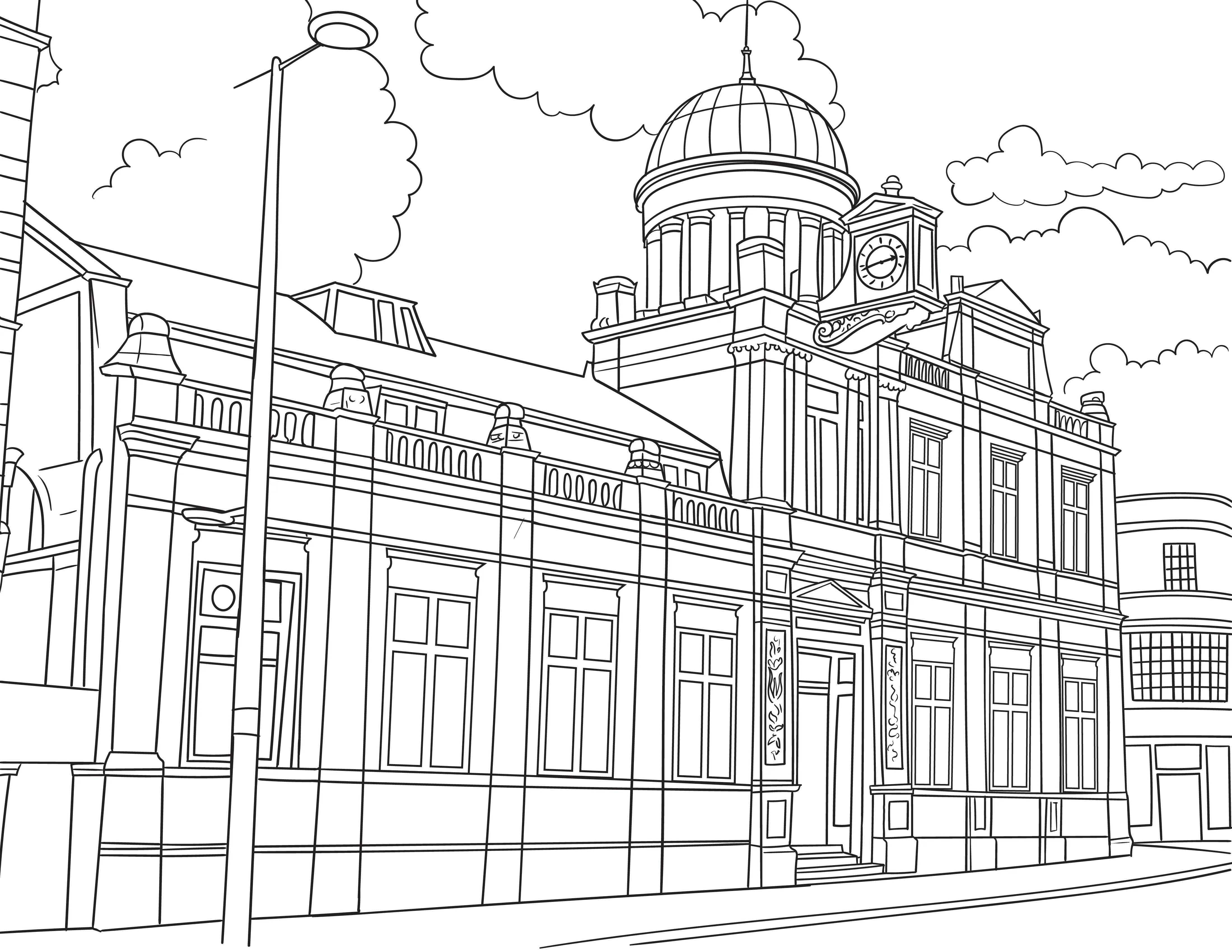Camberwell Colouring Book (A4) - Image 3