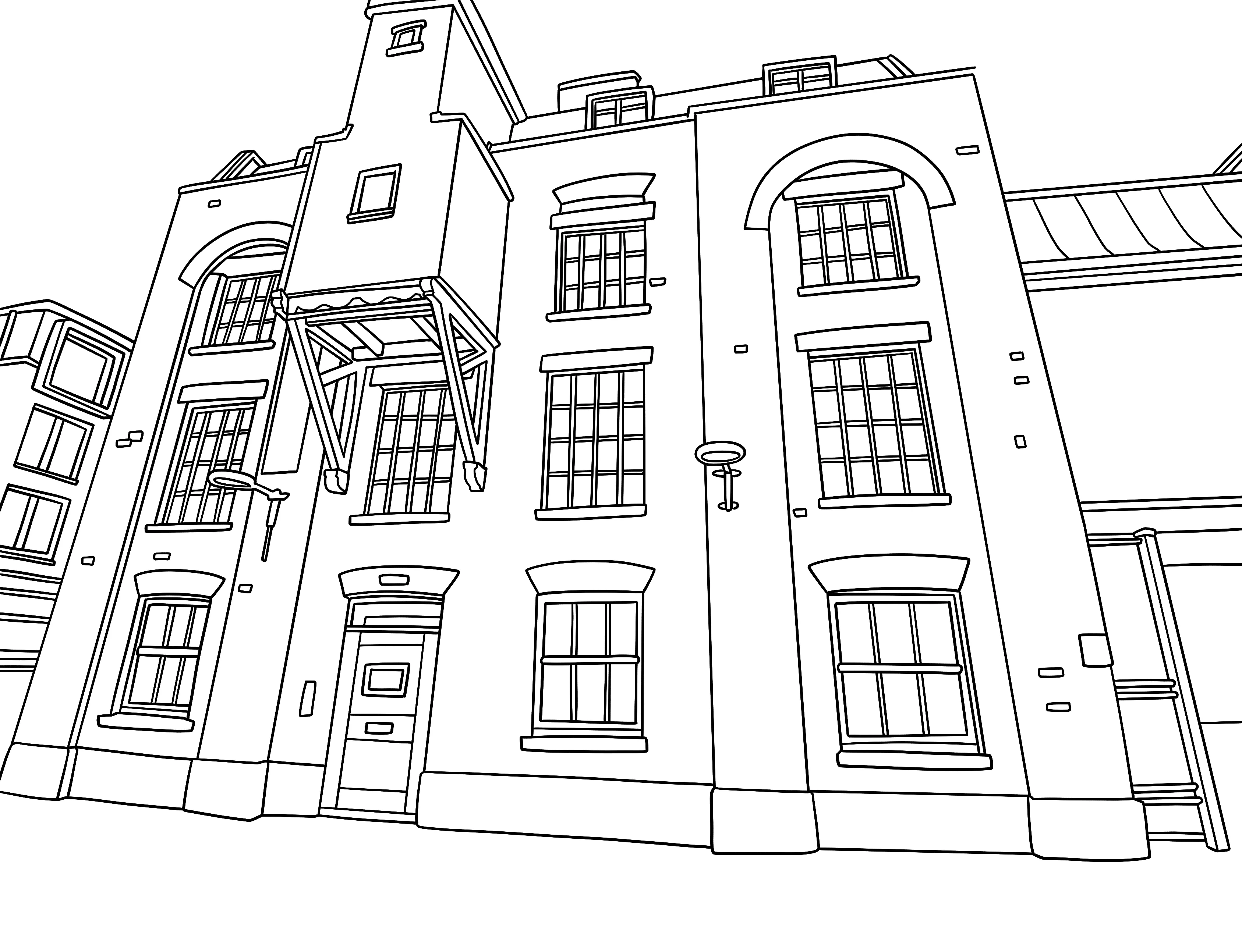 Bedford Colouring Book (A4) - Image 2