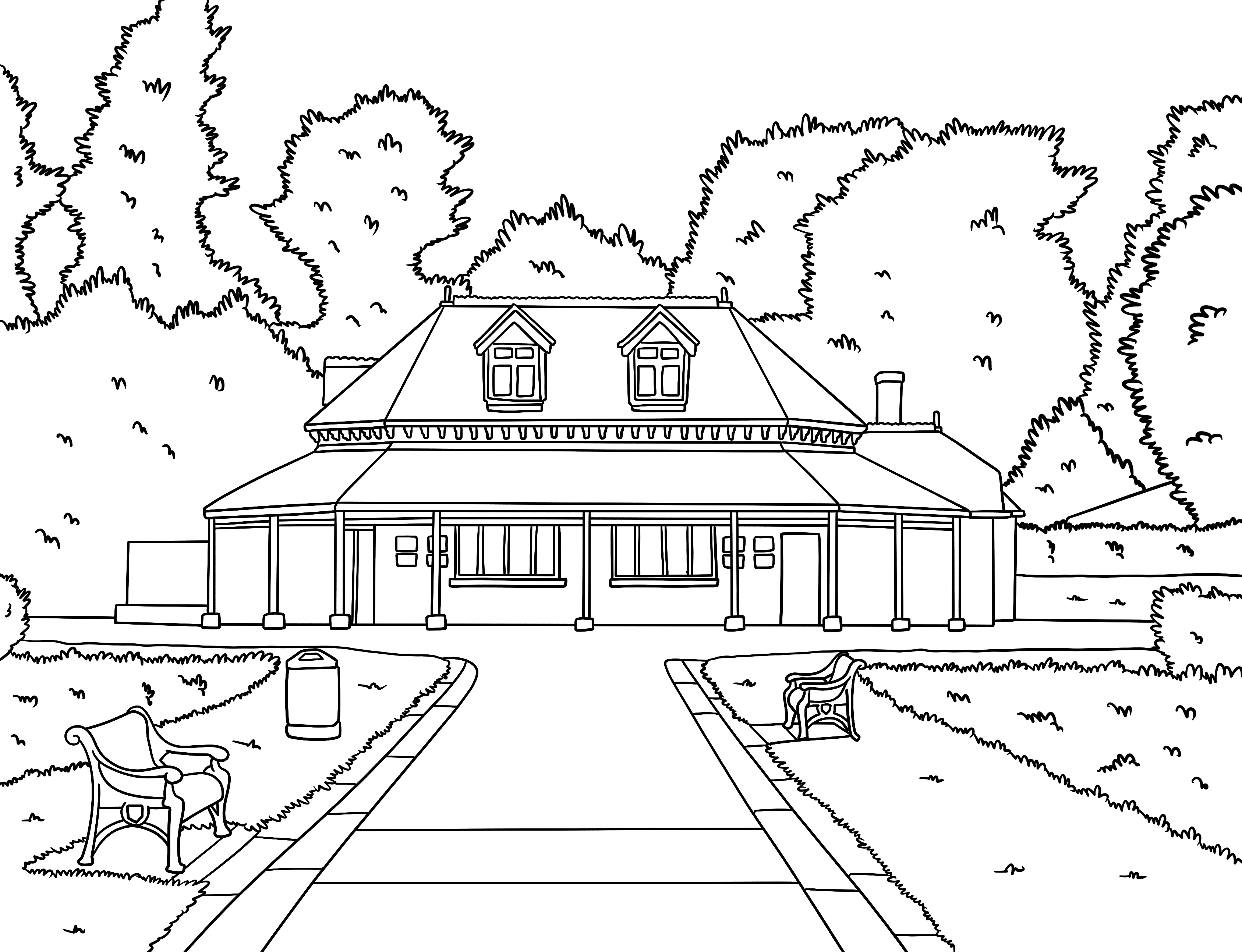 Bedford Colouring Book (A4) - Image 3