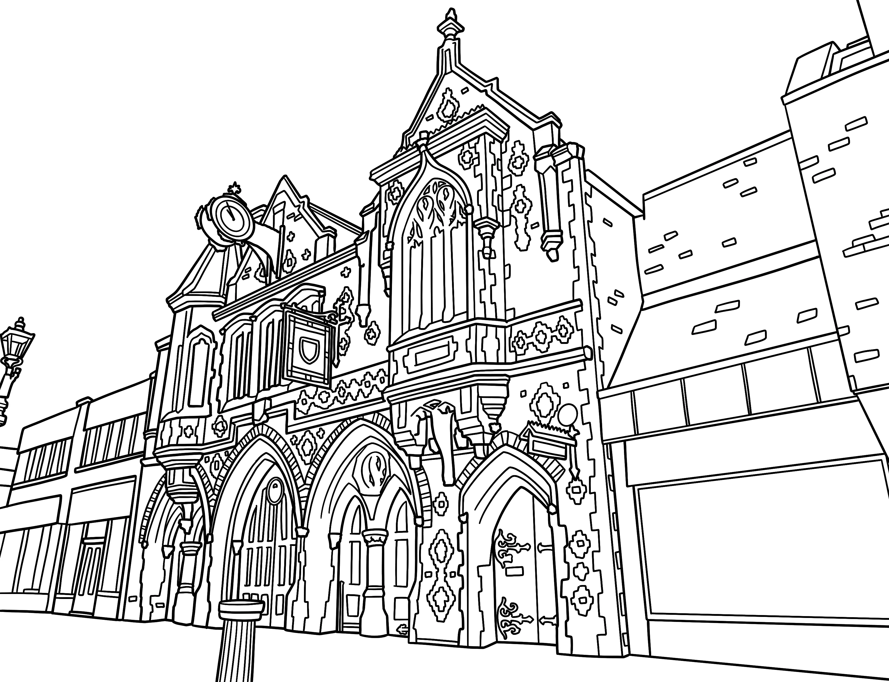 Berkhamsted Colouring Book (A4) - Image 3