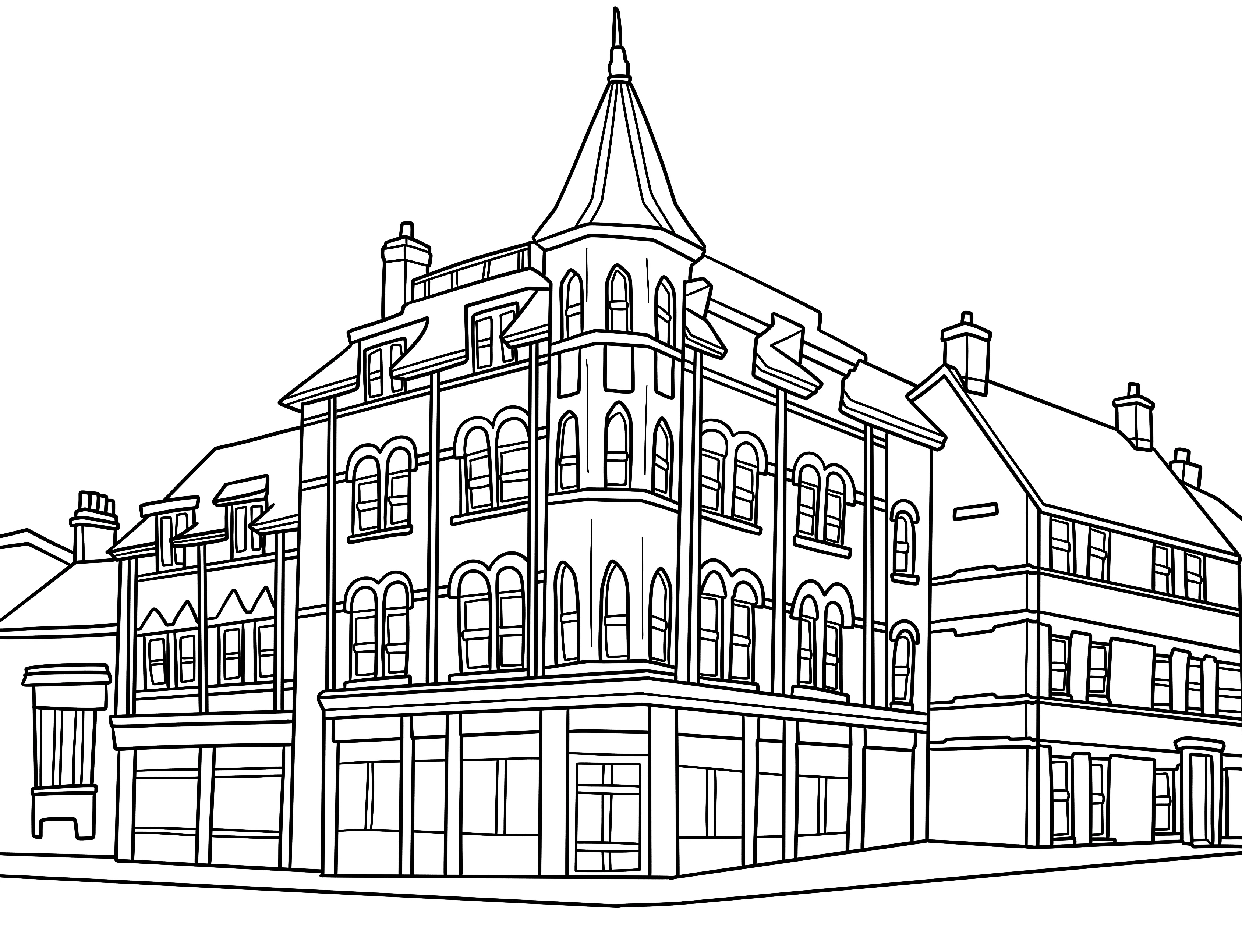 Berkhamsted Colouring Book (A4) - Image 4
