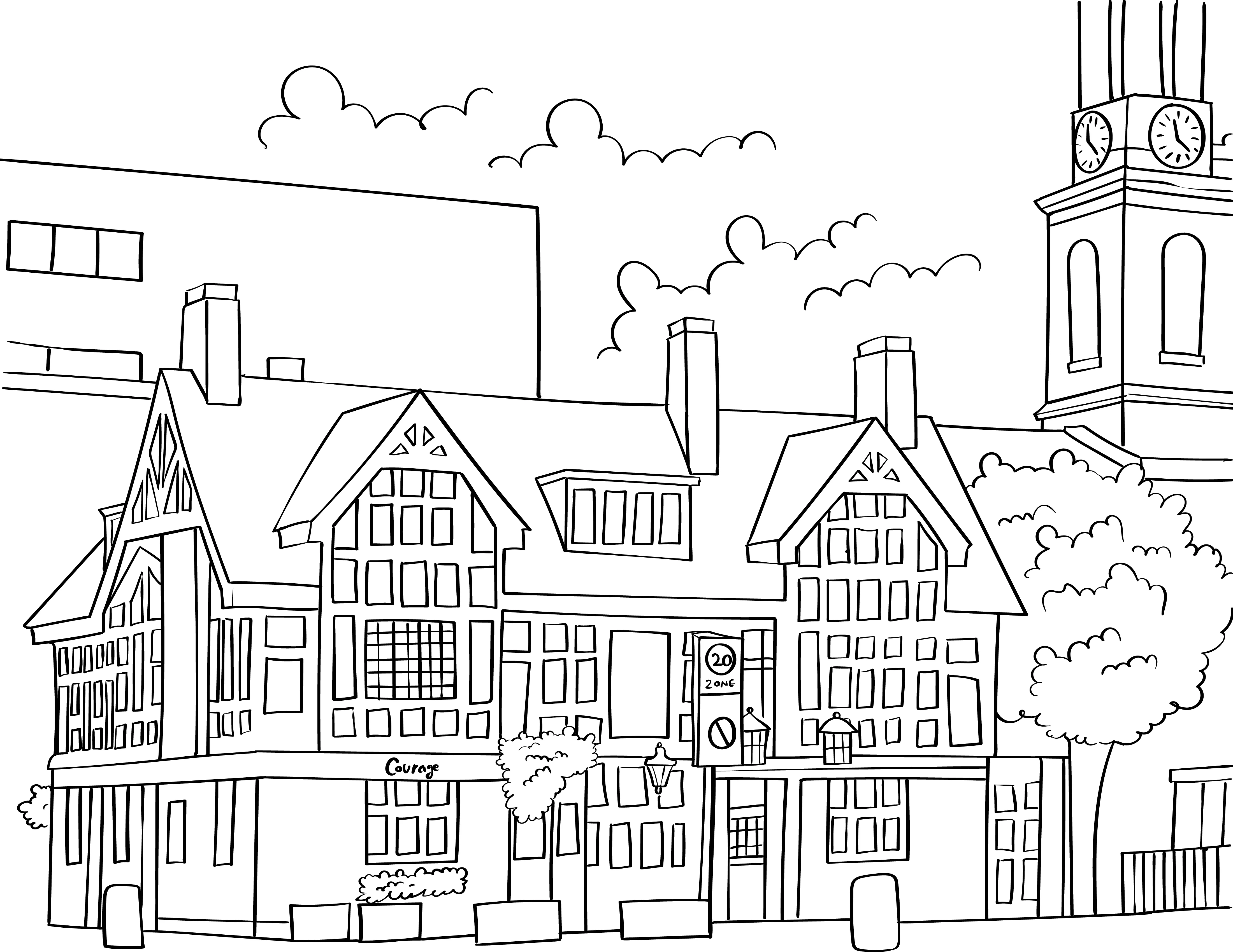 Bermondsey Colouring Book (A4) - Image 3
