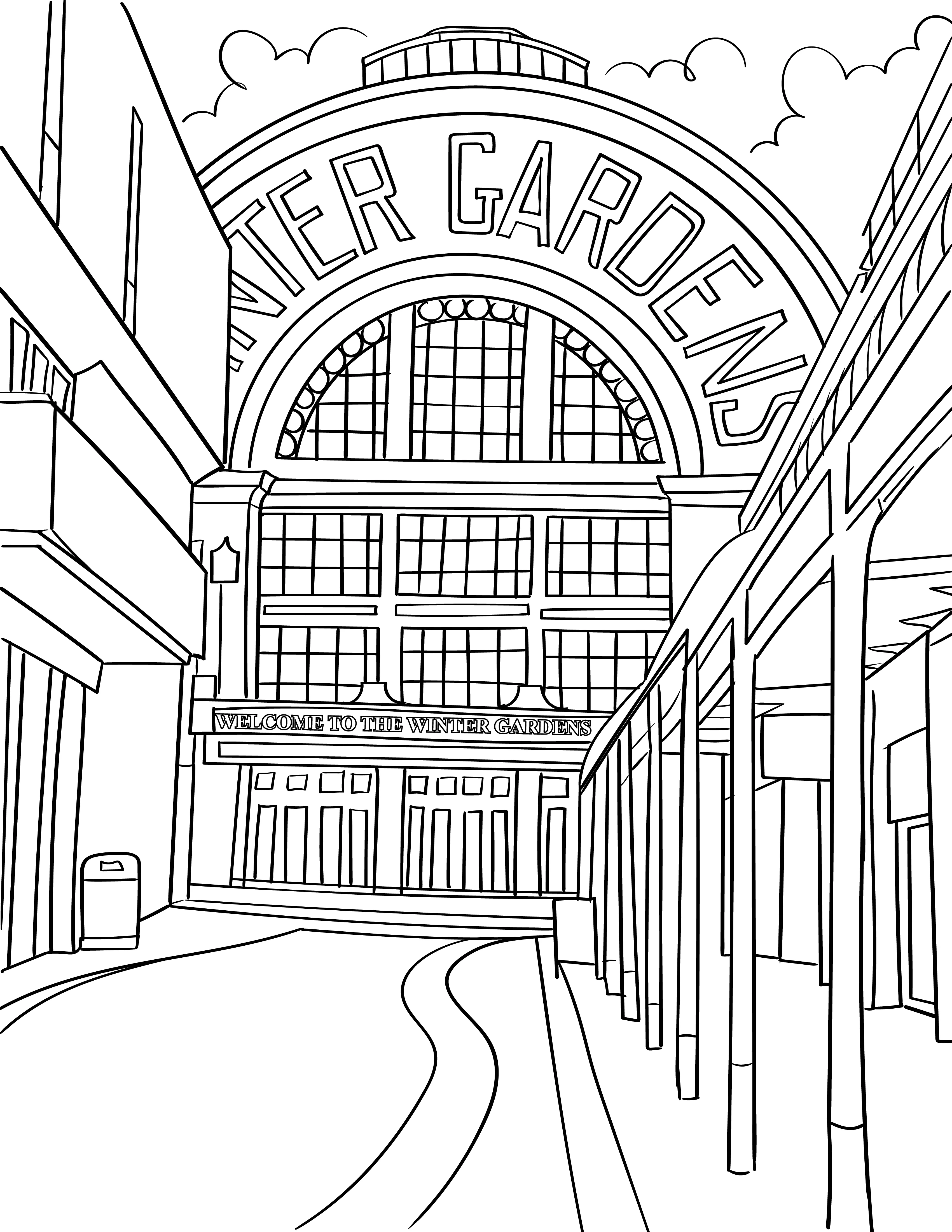 Blackpool Colouring Book (A4) - Image 2