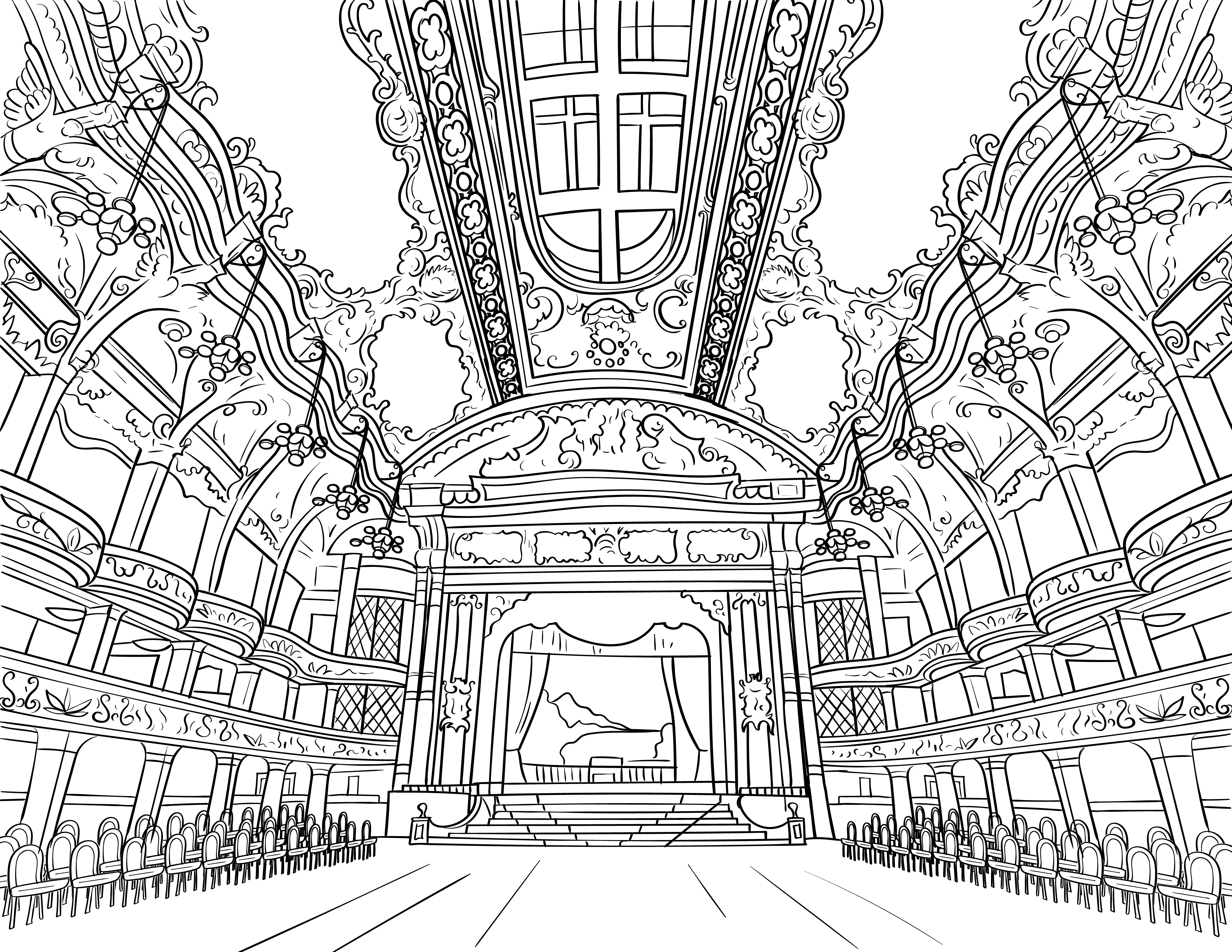 Blackpool Colouring Book (A4) - Image 4