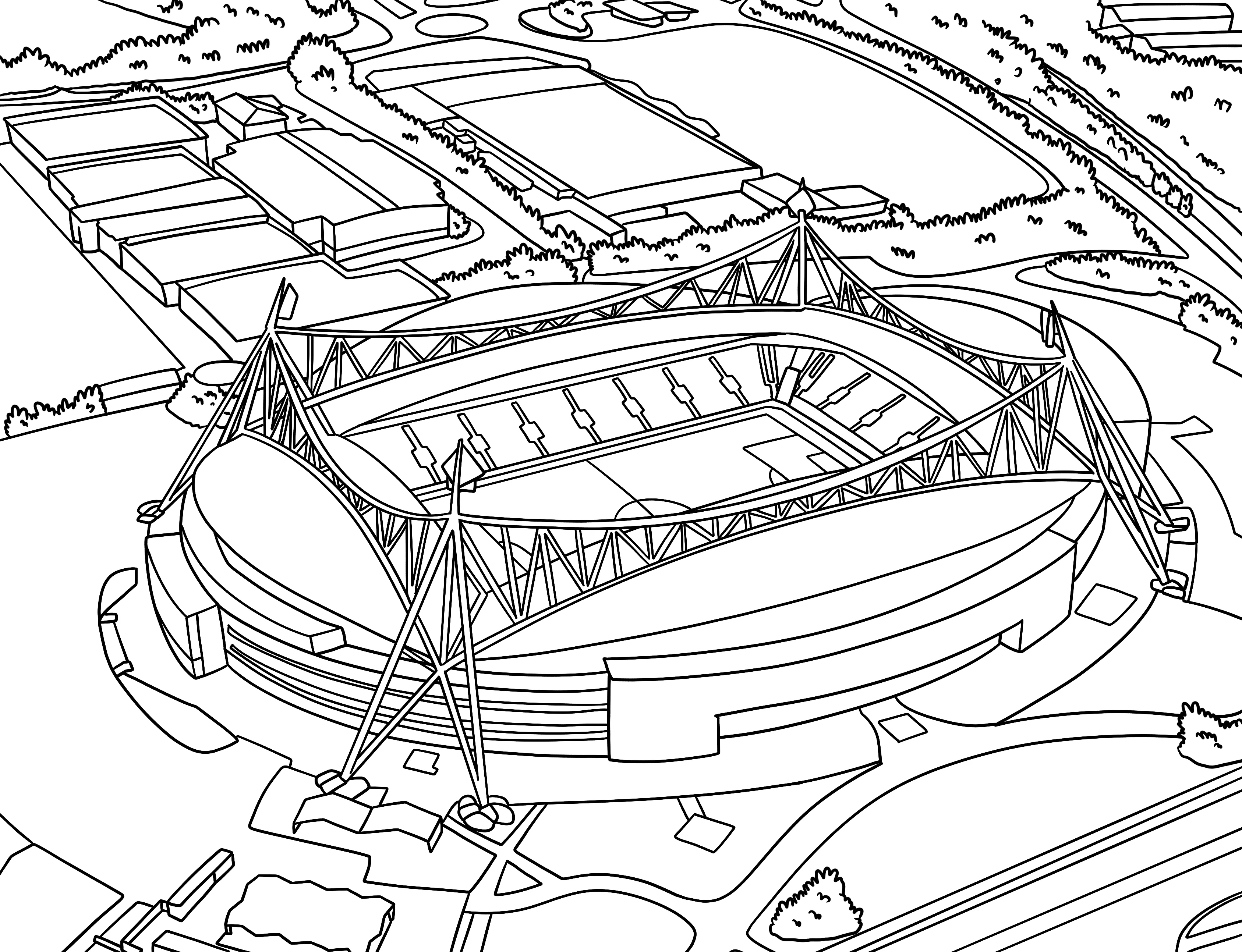 Bolton Colouring Book (A4) - Image 3