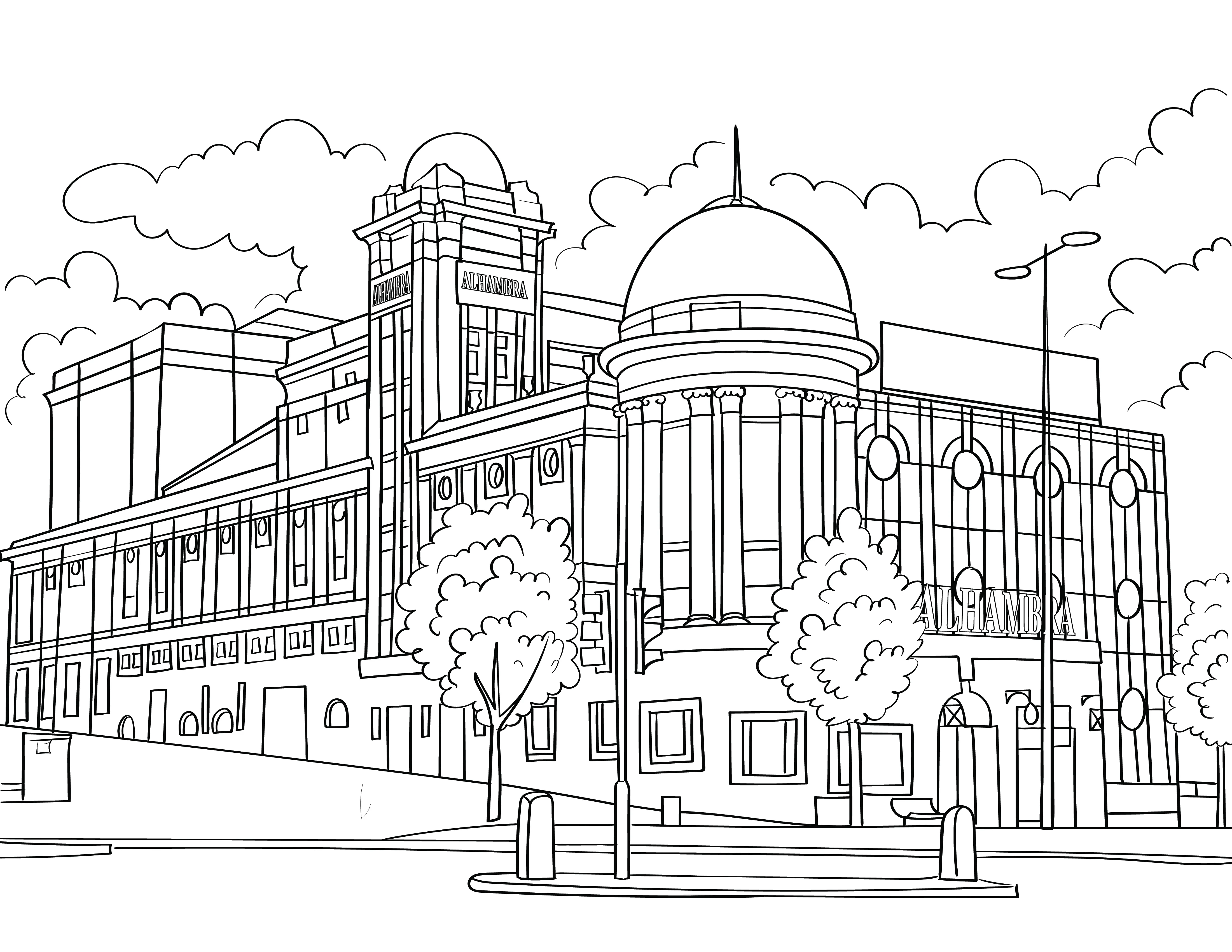 Bradford Colouring Book (A4) - Image 2