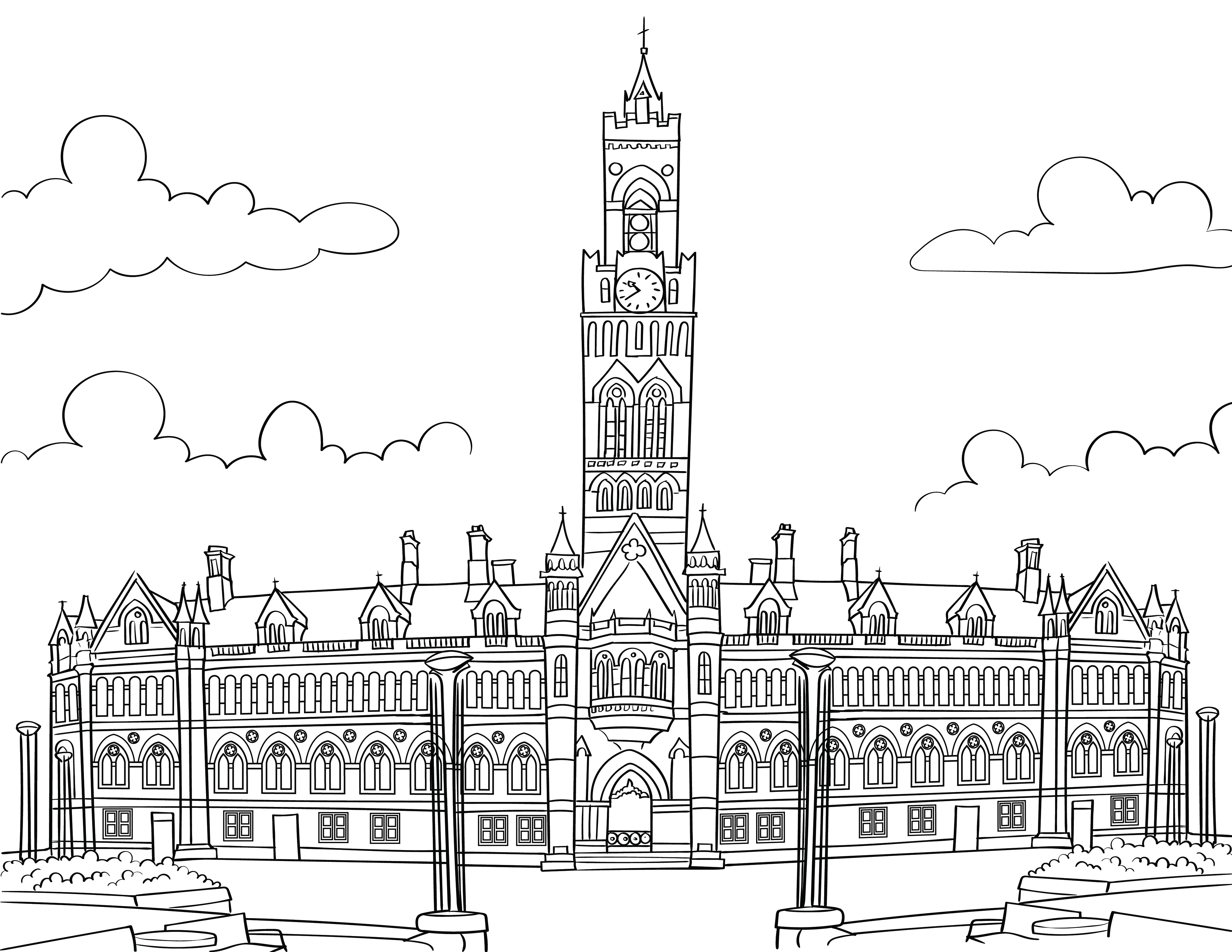 Bradford Colouring Book (A4) - Image 3