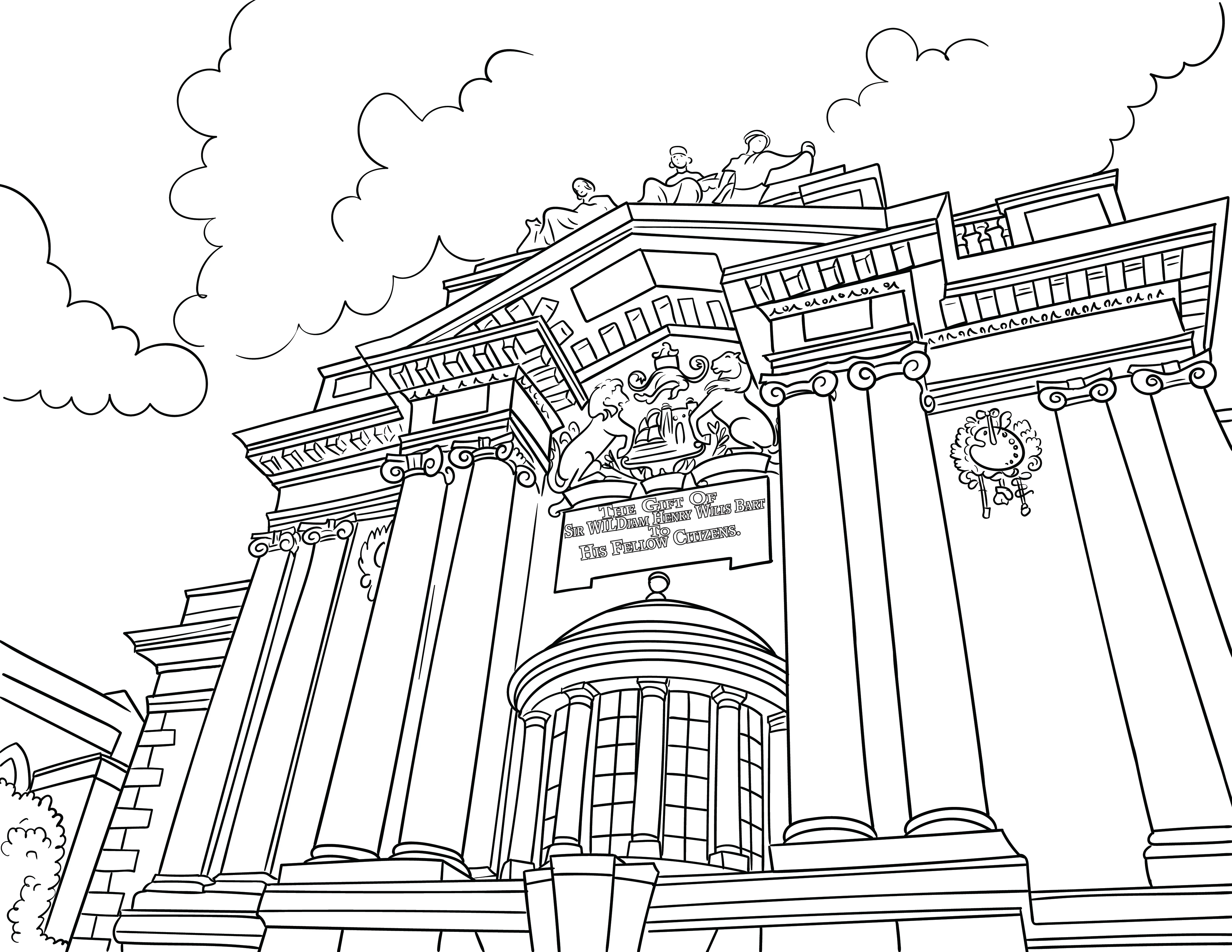 Bristol Colouring Book (A4) - Image 3