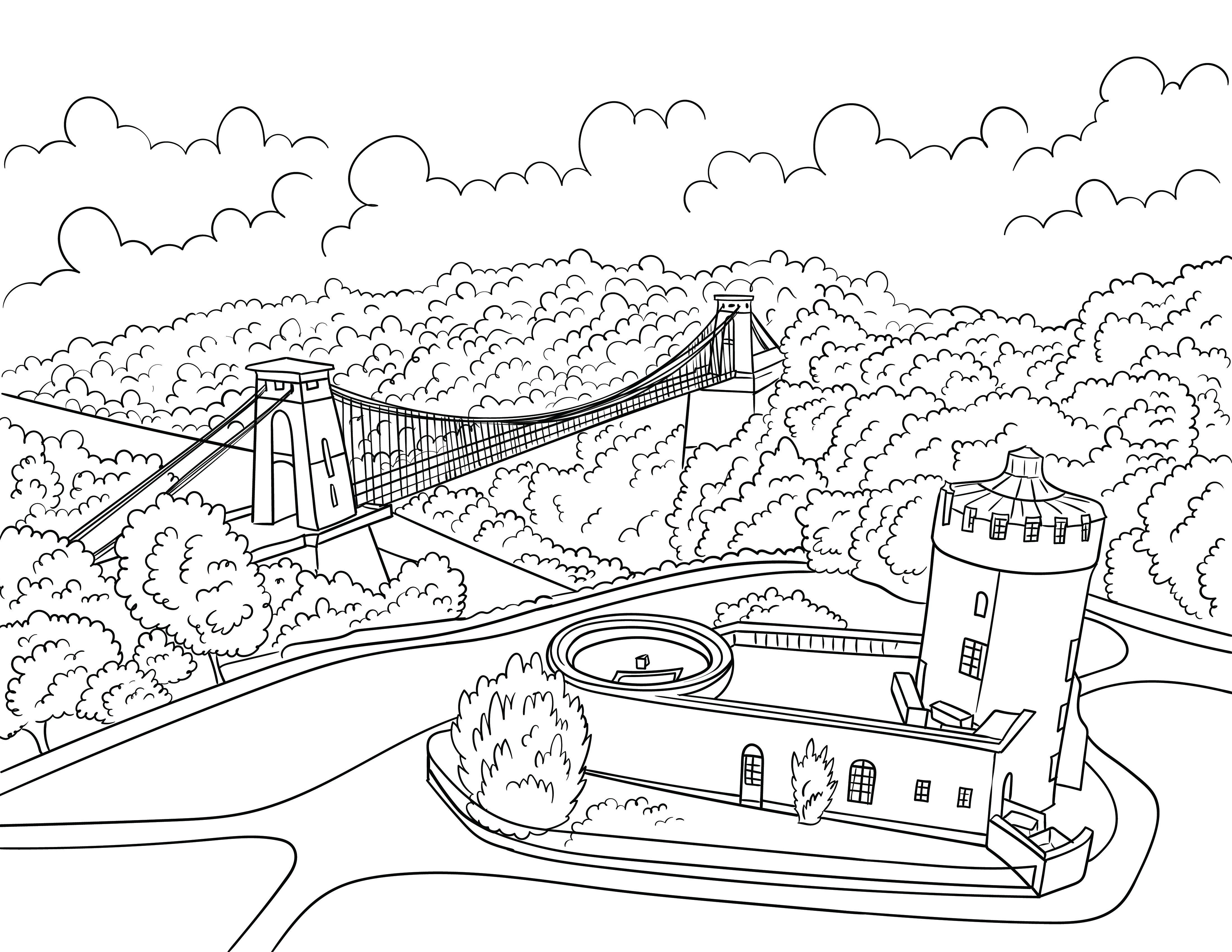 Bristol Colouring Book (A4) - Image 4