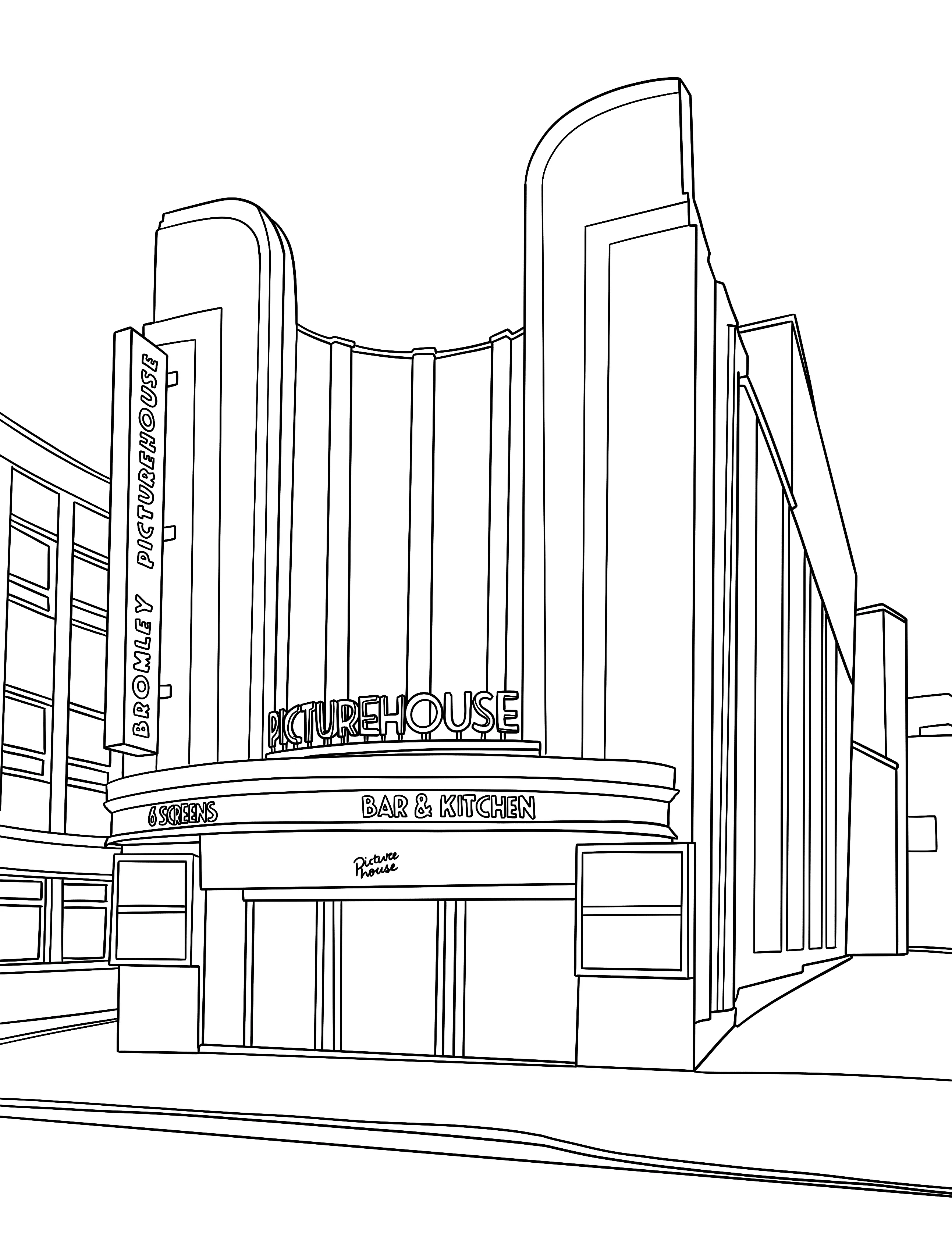 Bromley Colouring Book (A4) - Image 3