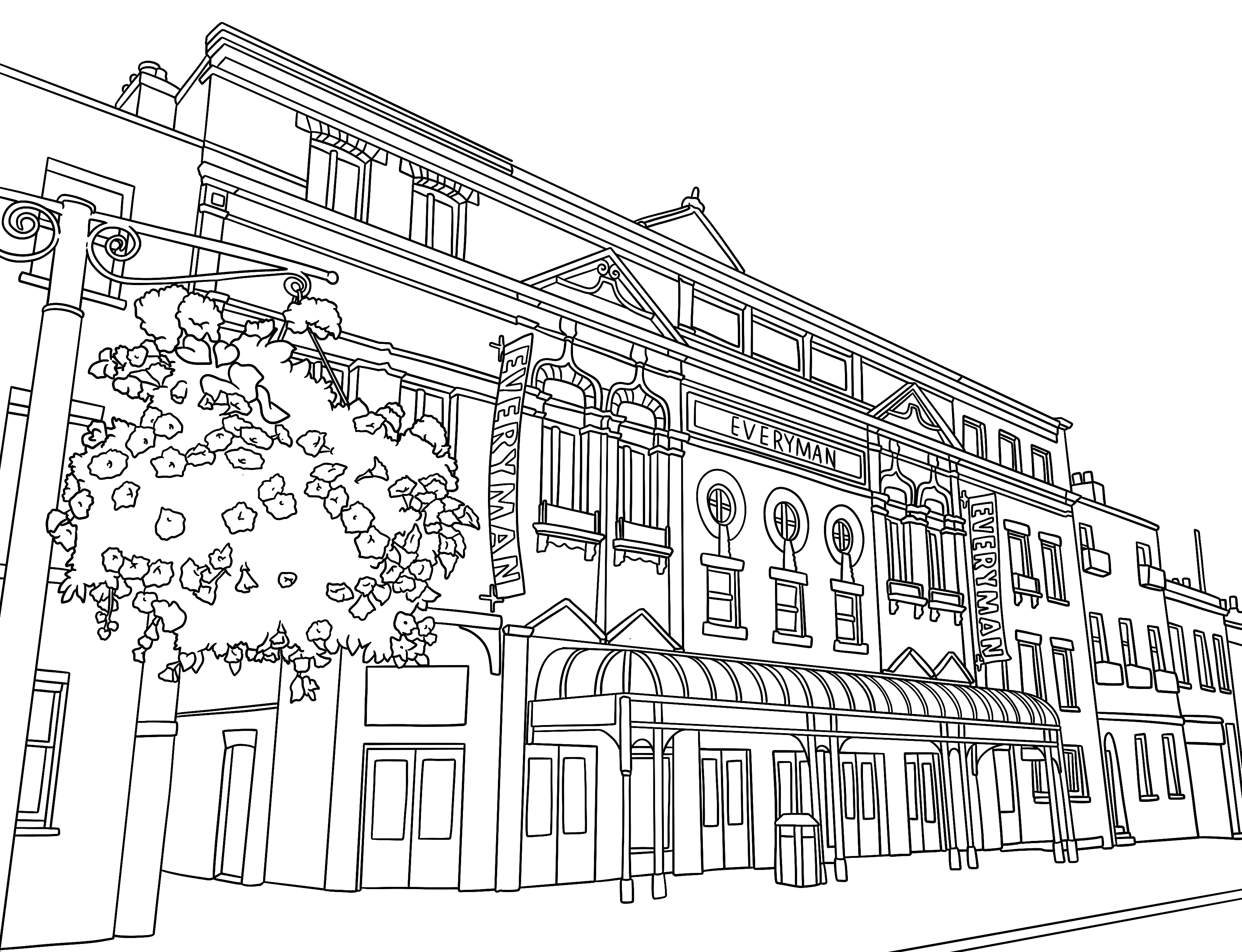 Cheltenham Colouring Book (A4) - Image 2