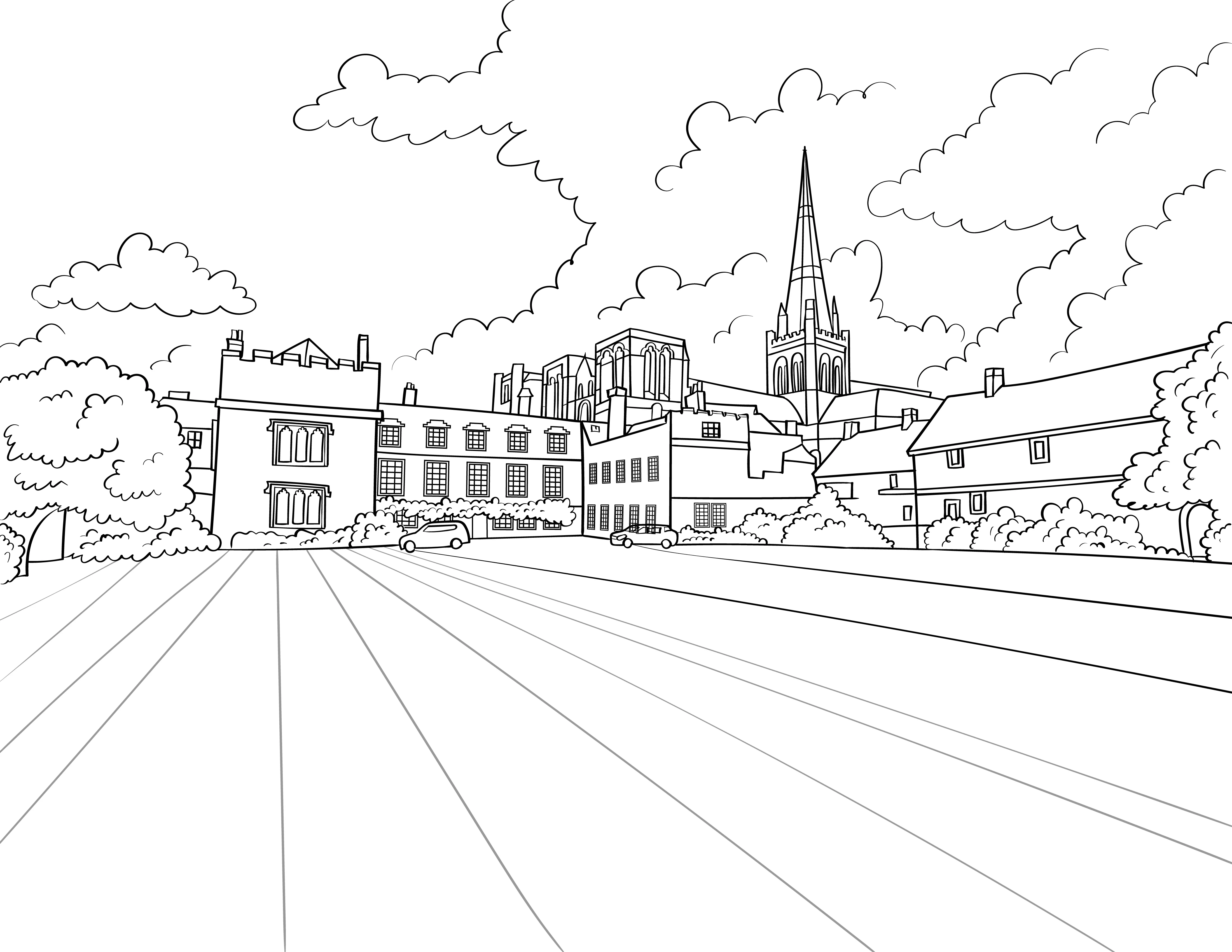 Chichester Colouring Book (A4) - Image 2