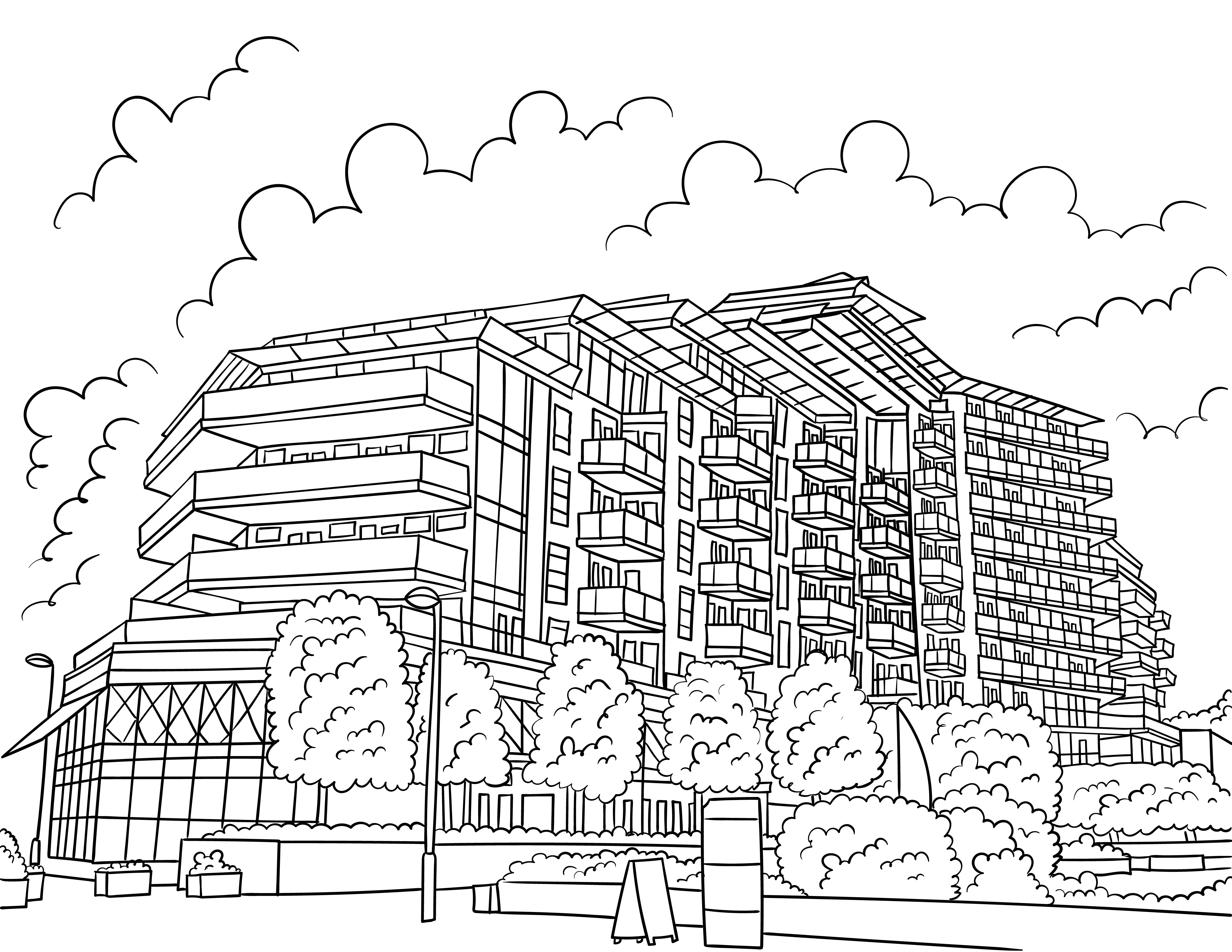 Wandsworth Colouring Book (A4) - Image 2