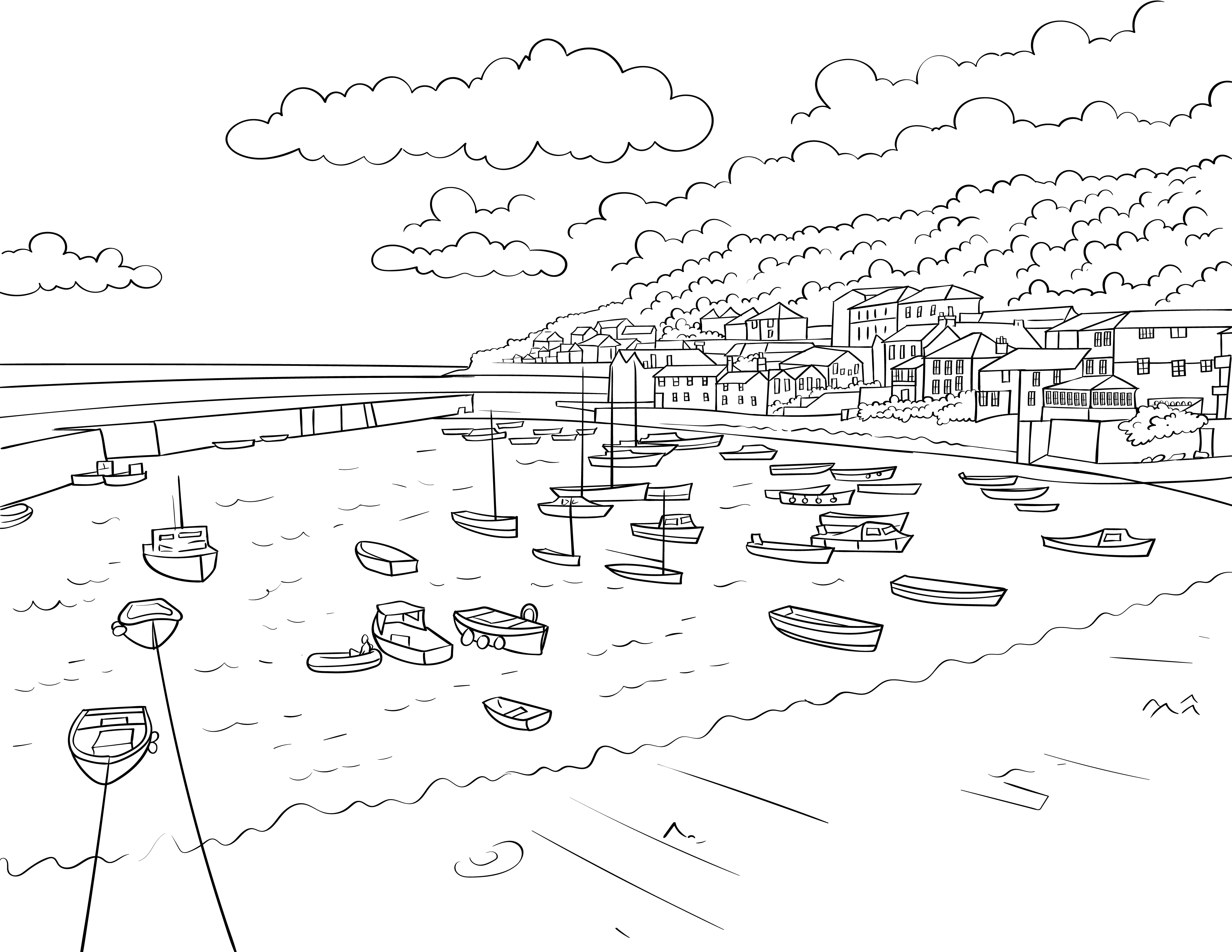 Cornwall Colouring Book (A4) - Image 4