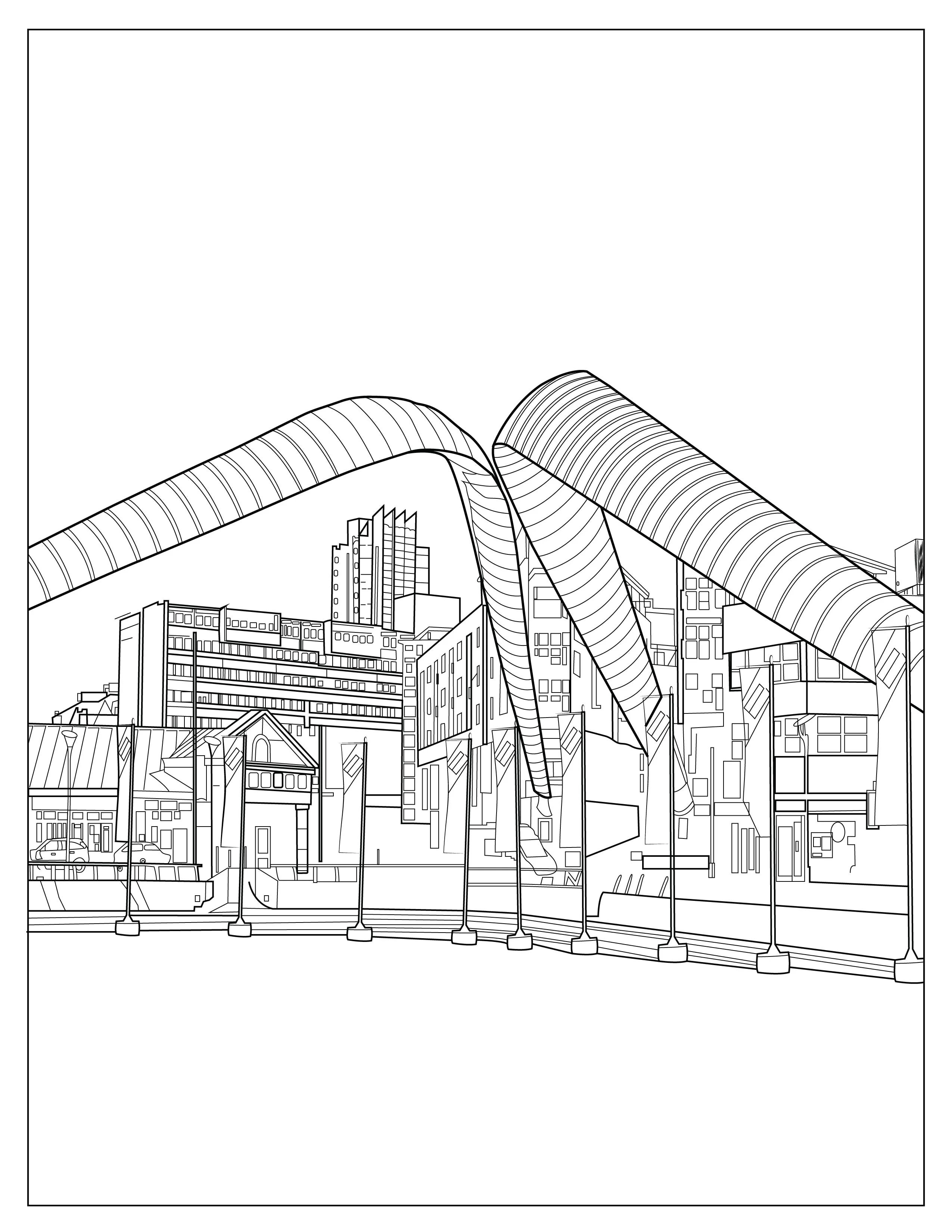 Coventry Colouring Book (A4) - Image 4