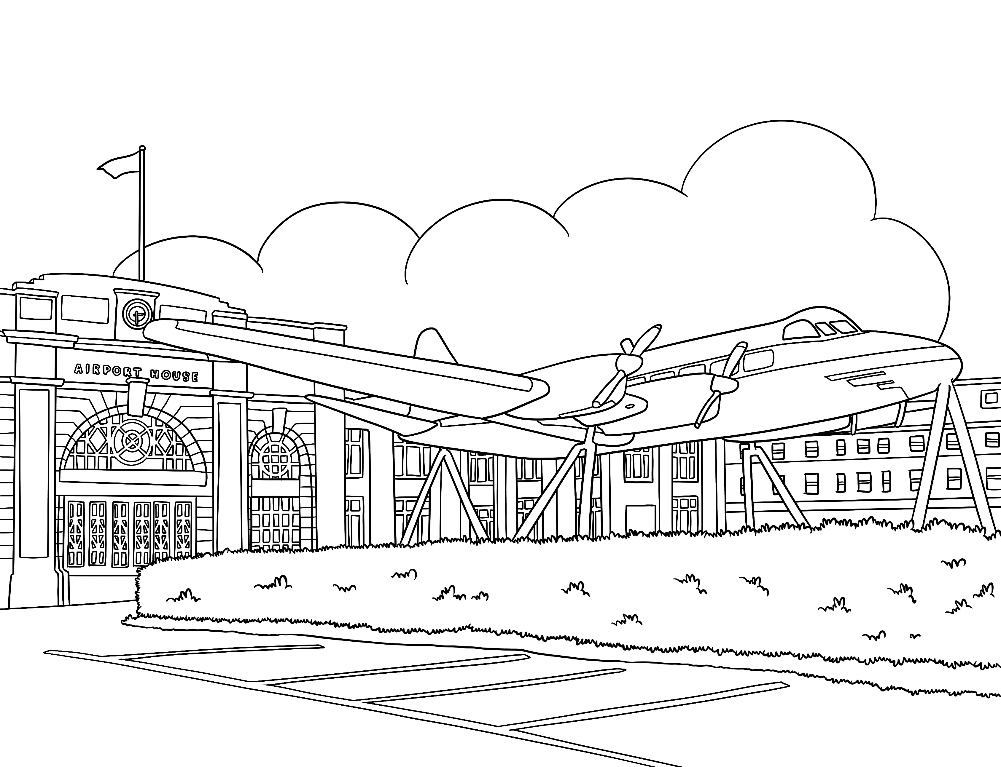 Croydon Colouring Book (A4) - Image 3
