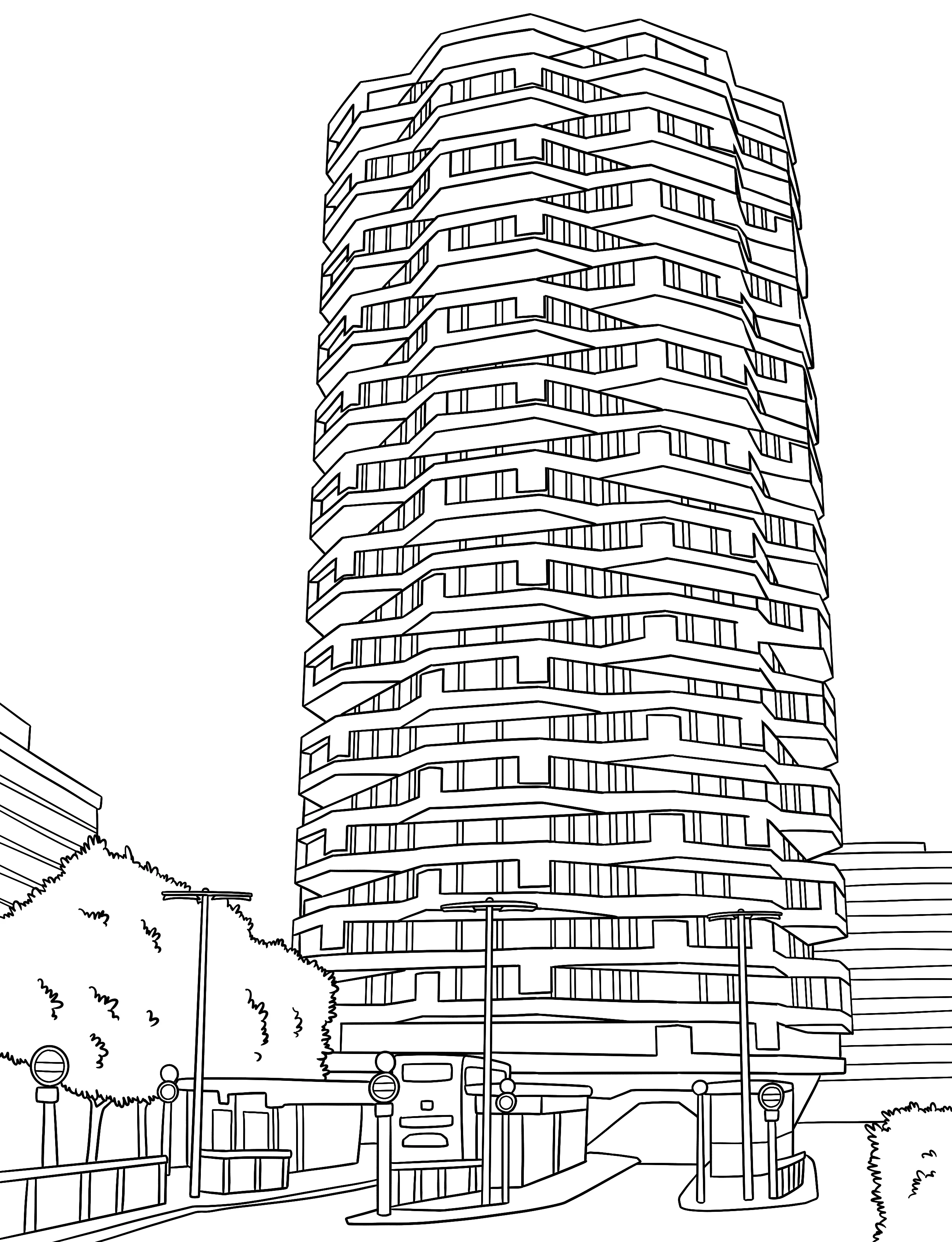 Croydon Colouring Book (A4) - Image 4