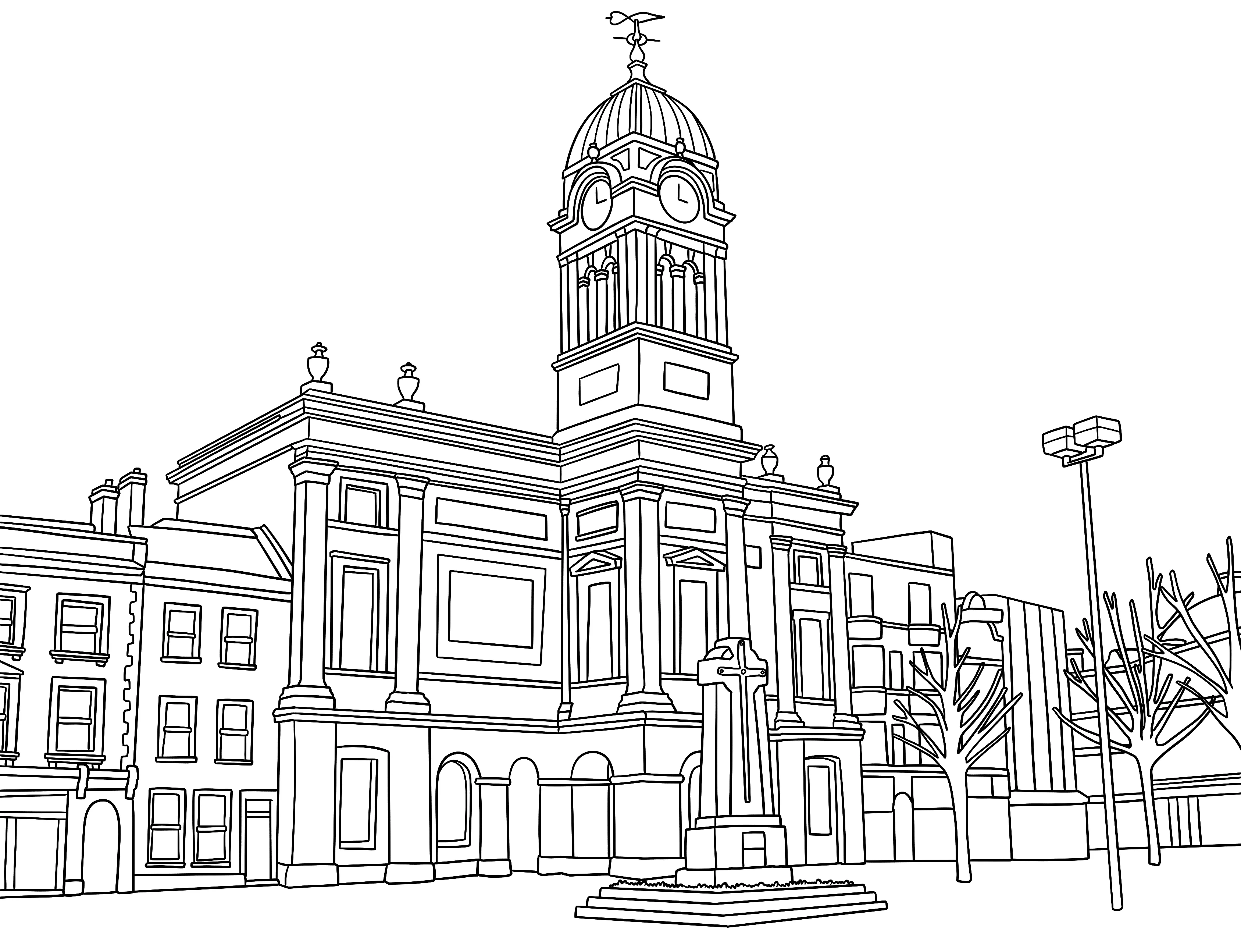 Derby Colouring Book (A4) - Image 4