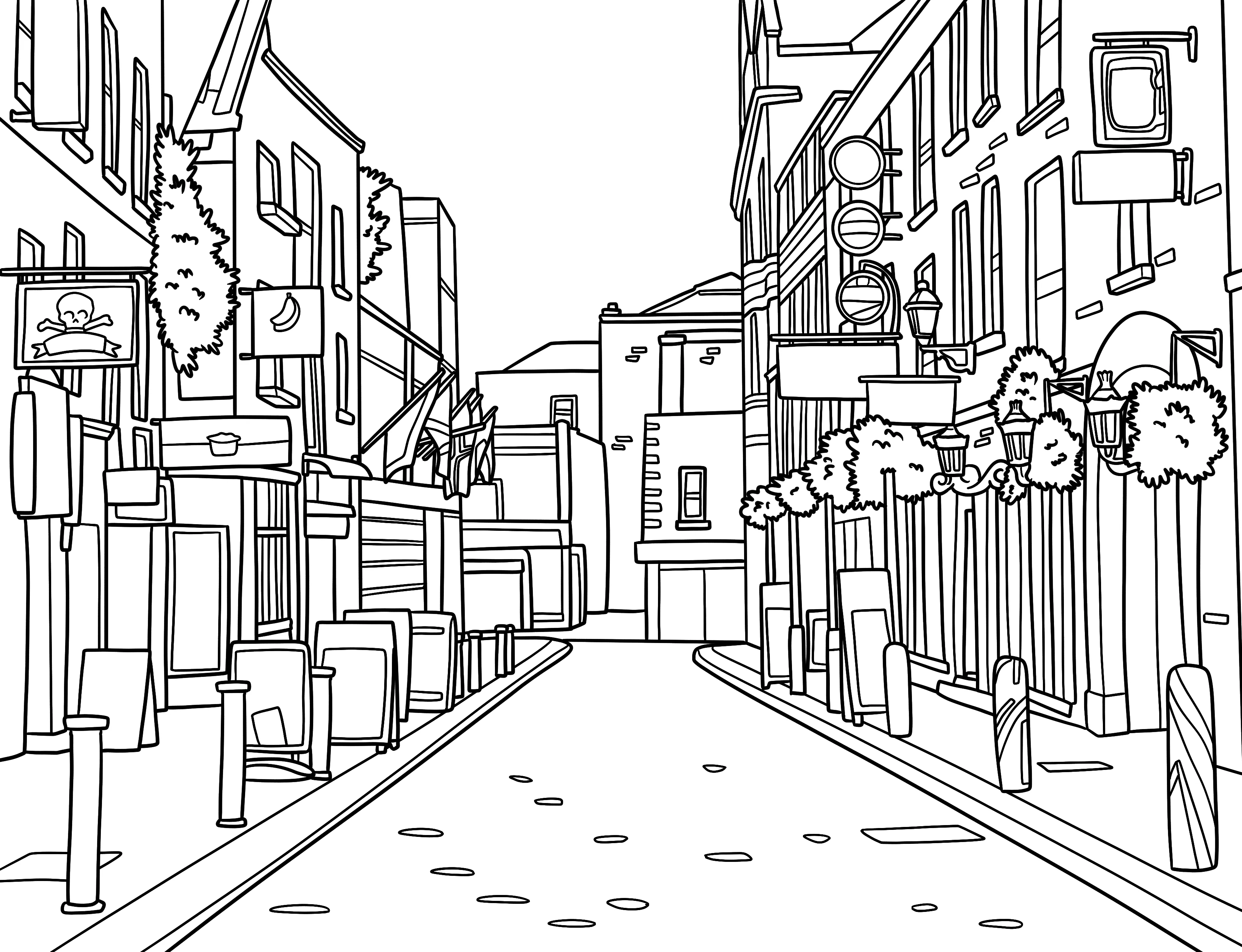Dublin Colouring Book (A4) - Image 2