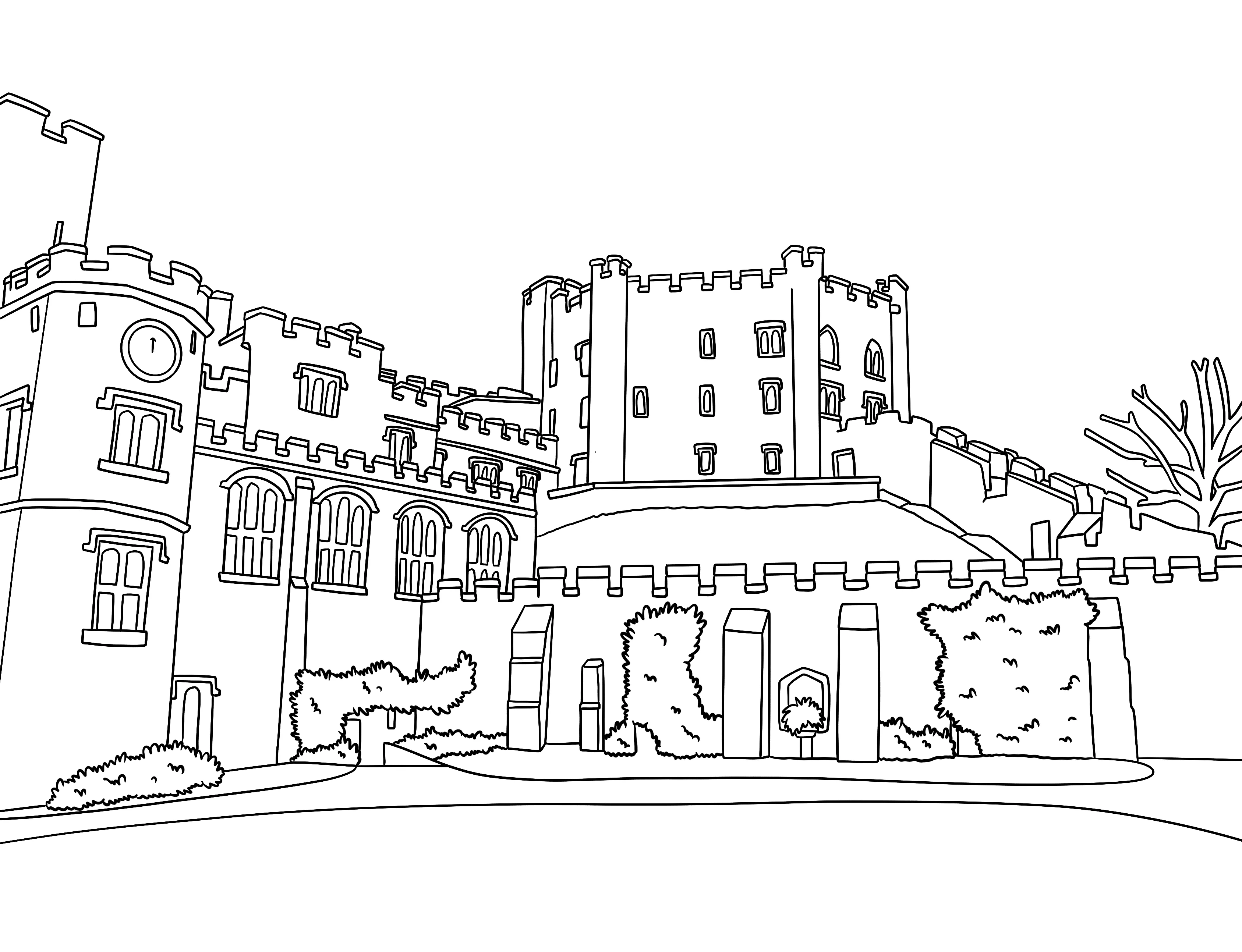 Durham Colouring Book (A4) - Image 2