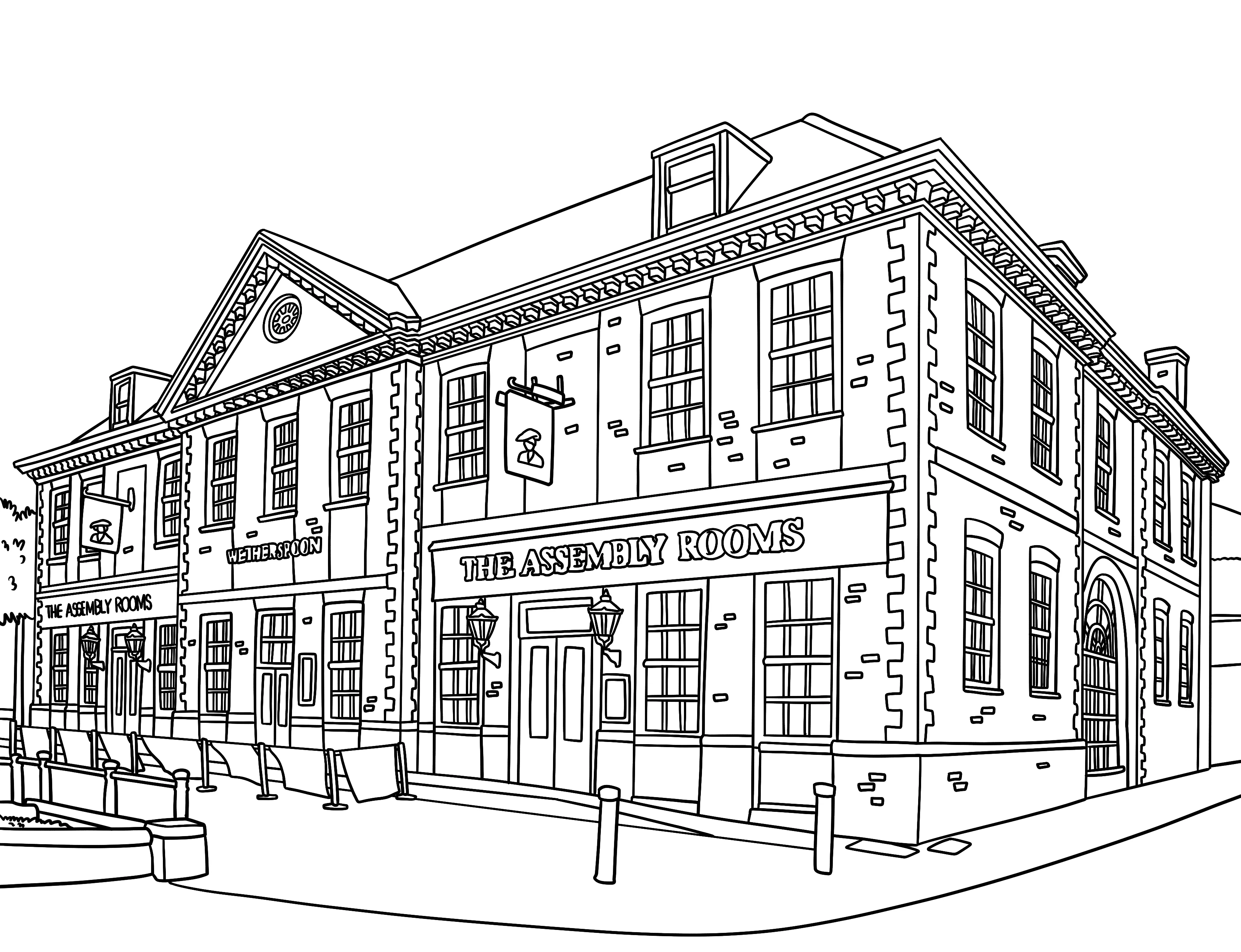 Epsom Colouring Book (A4) - Image 2