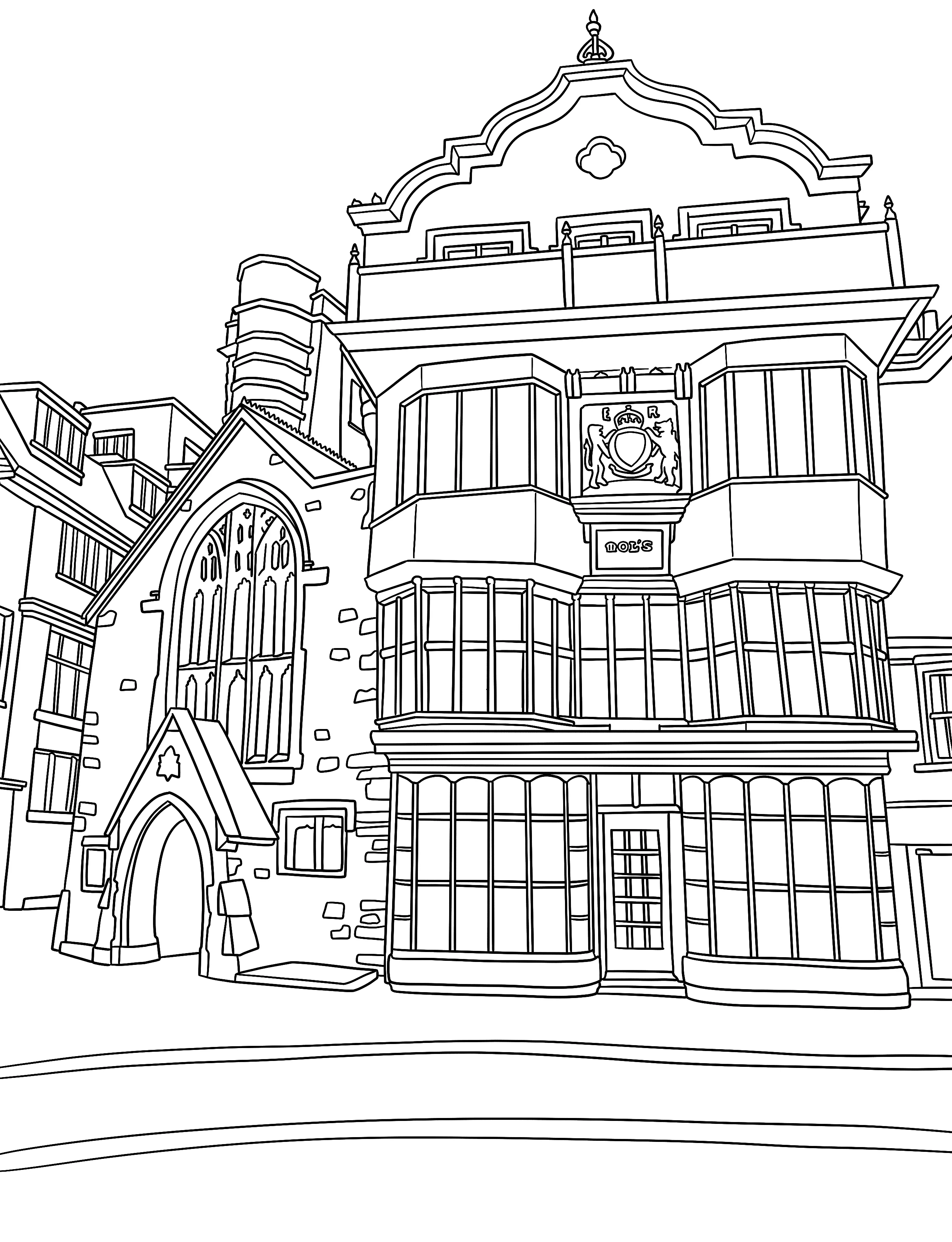 Exeter Colouring Book (A4) - Image 3