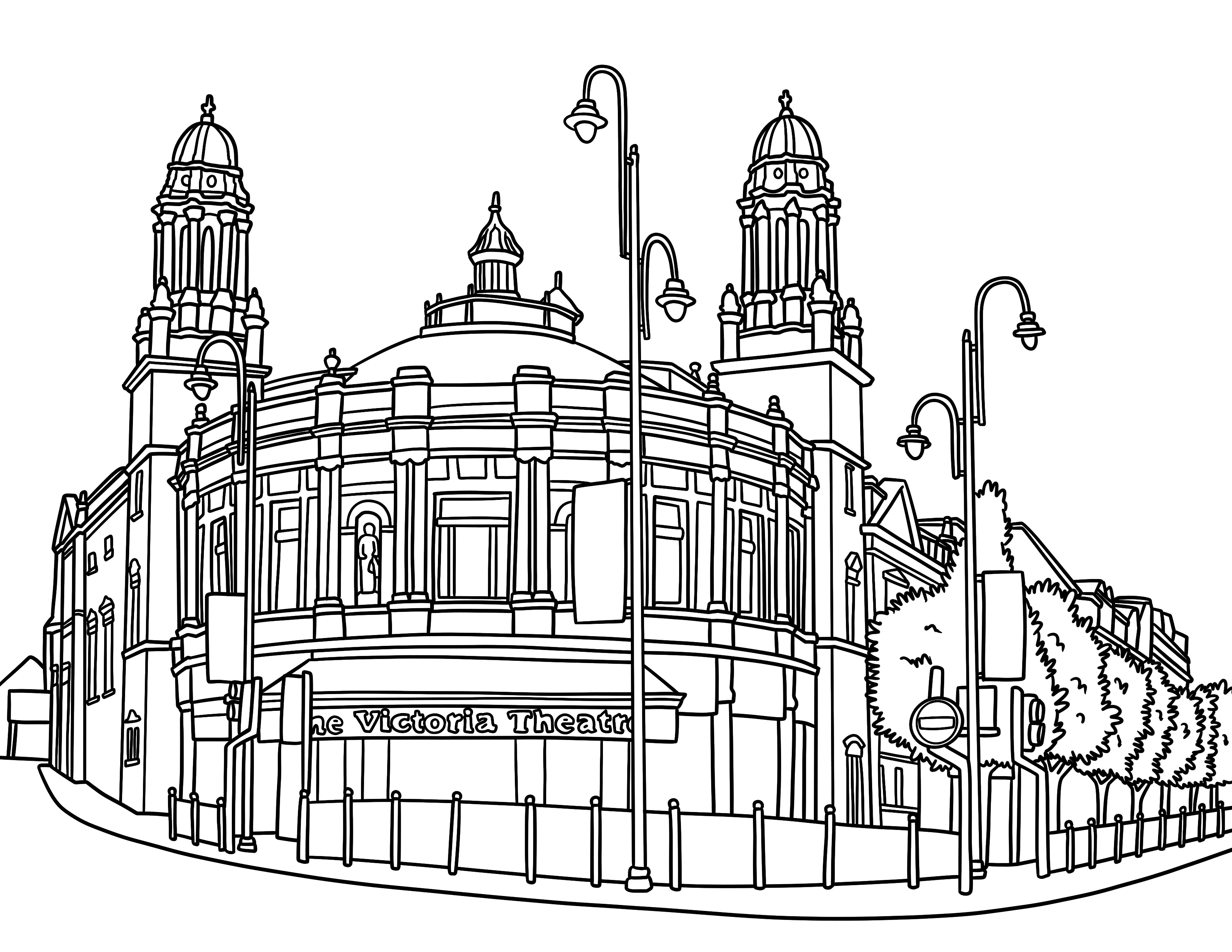 Halifax Colouring Book (A4) - Image 2
