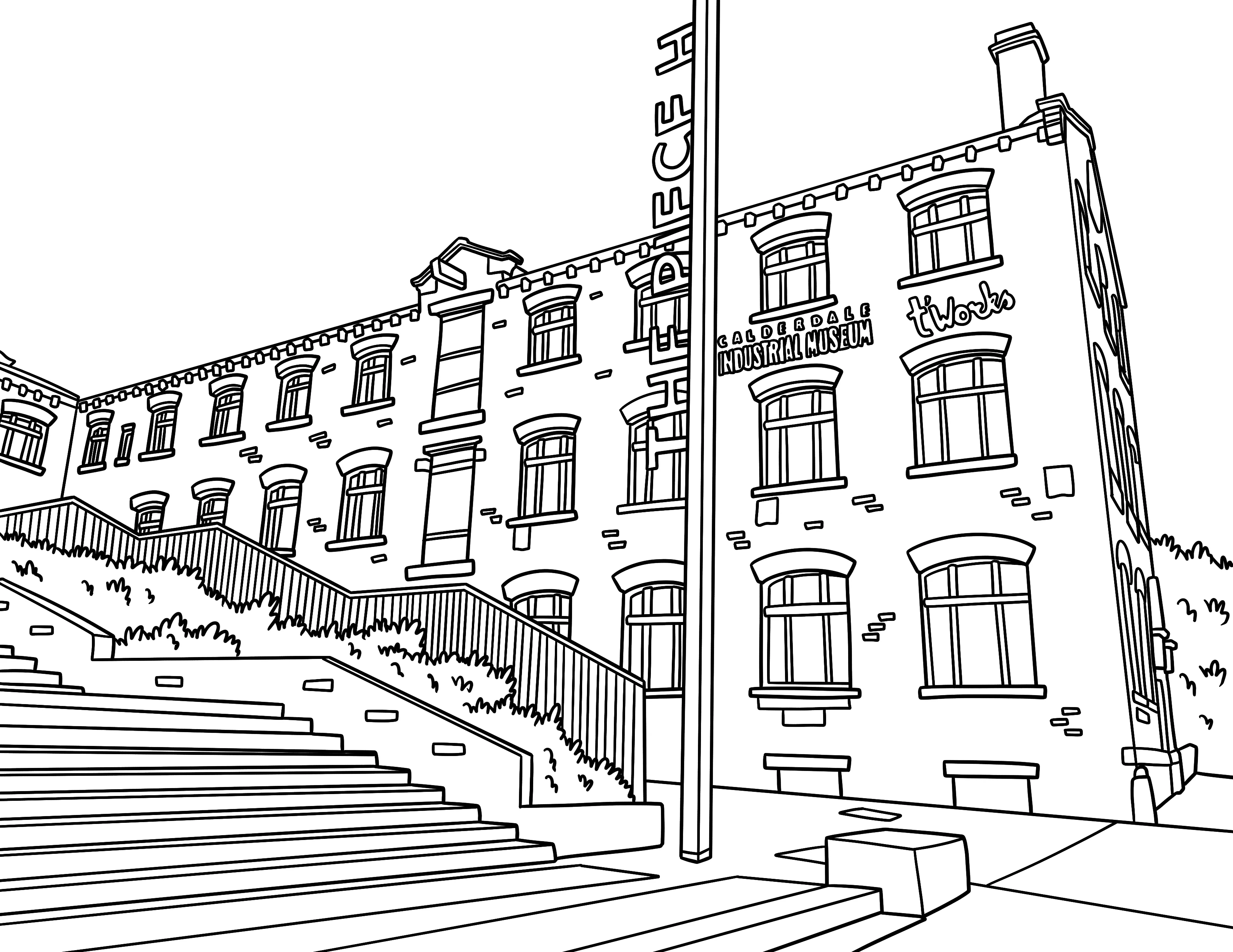 Halifax Colouring Book (A4) - Image 3
