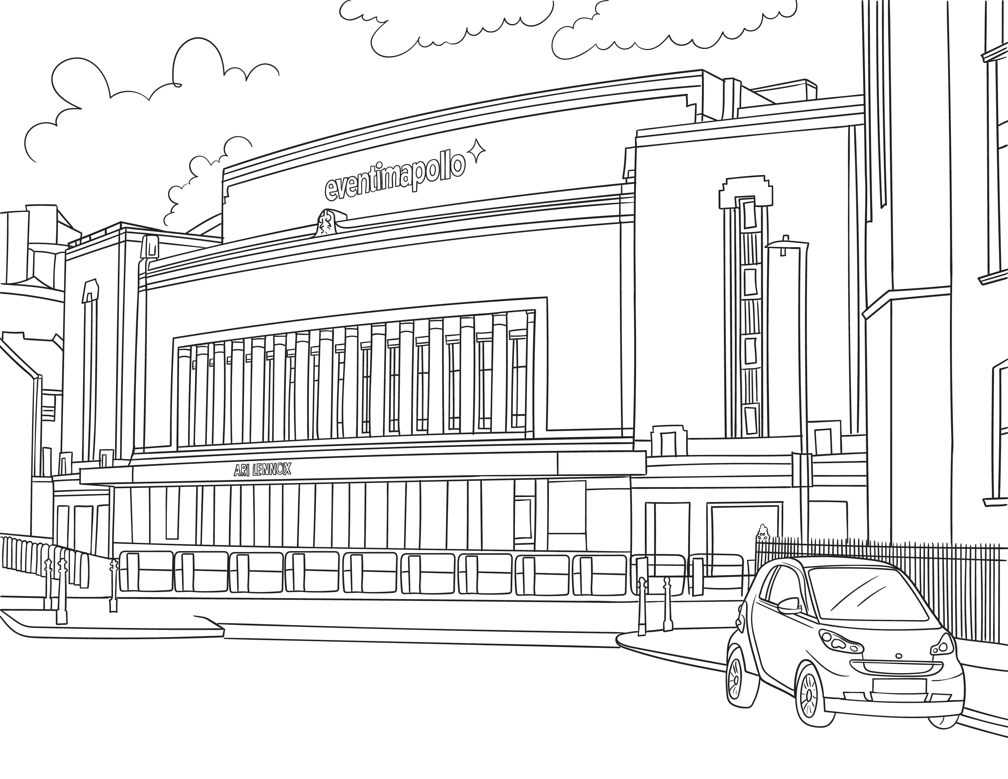 Hammersmith Colouring Book (A4) - Image 2