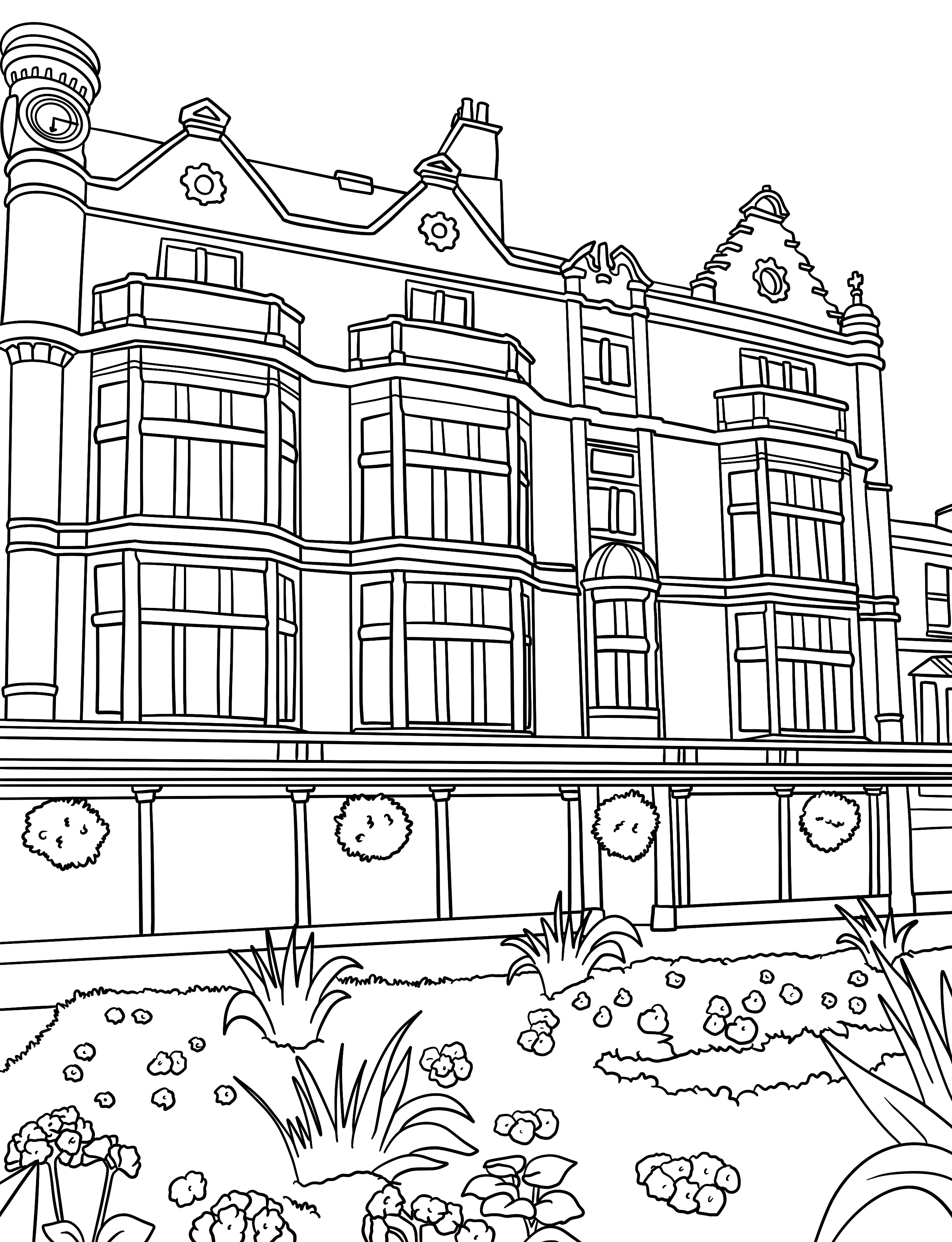 Harrogate Colouring Book (A4) - Image 3