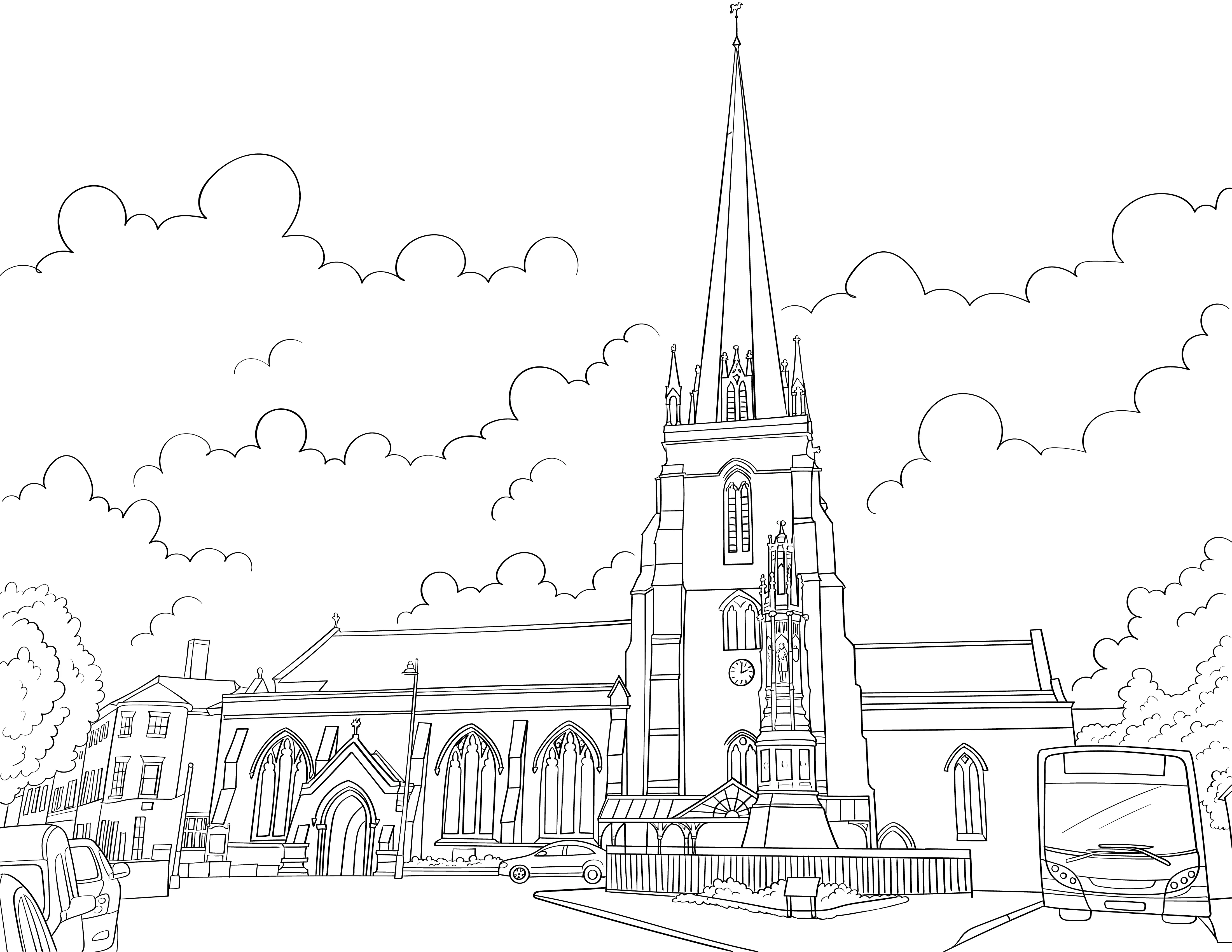 Hereford Colouring Book (A4) - Image 3
