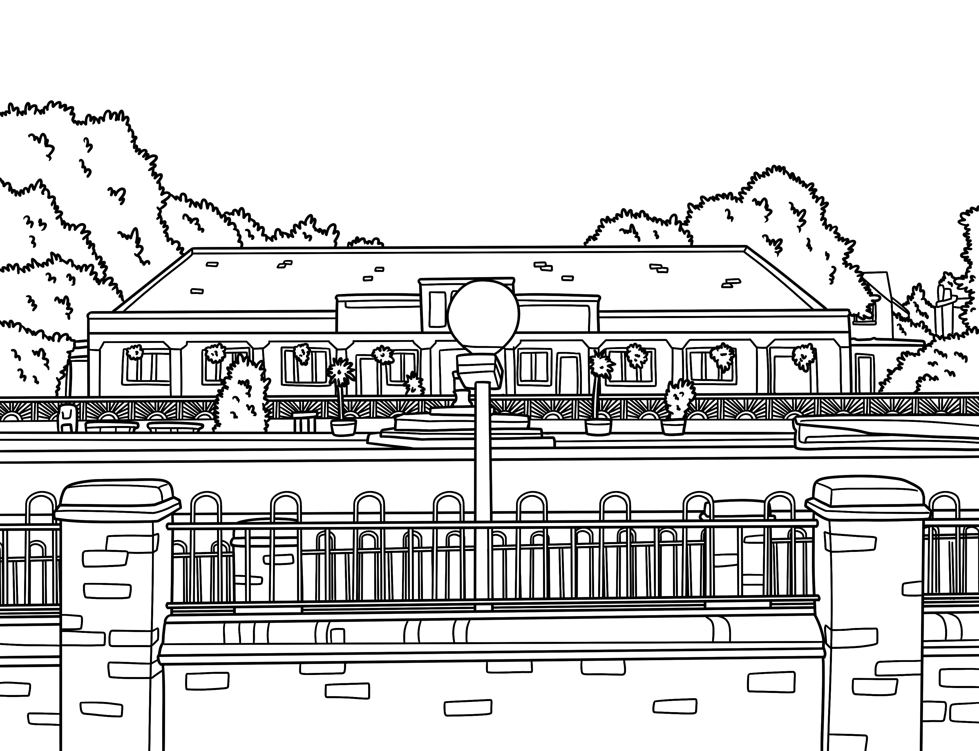 Hitchin Colouring Book (A4) - Image 3