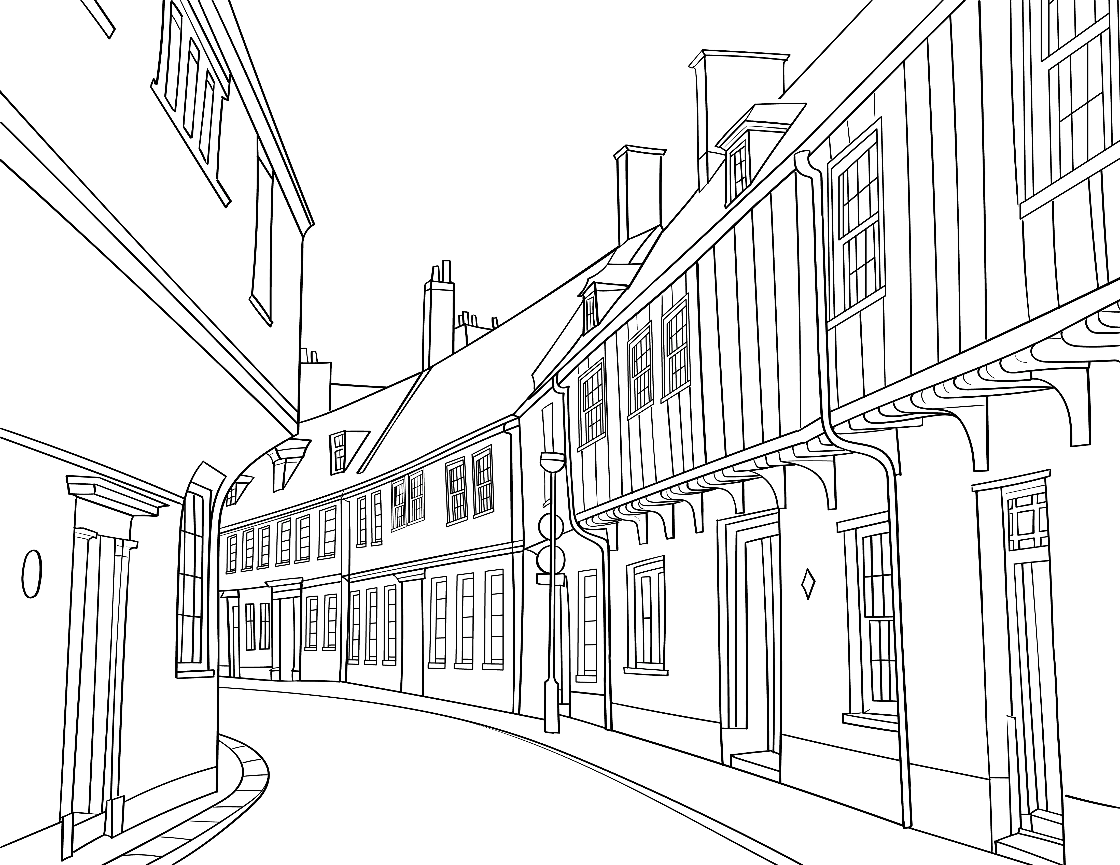 King's Lynn Colouring Book (A4) - Image 3