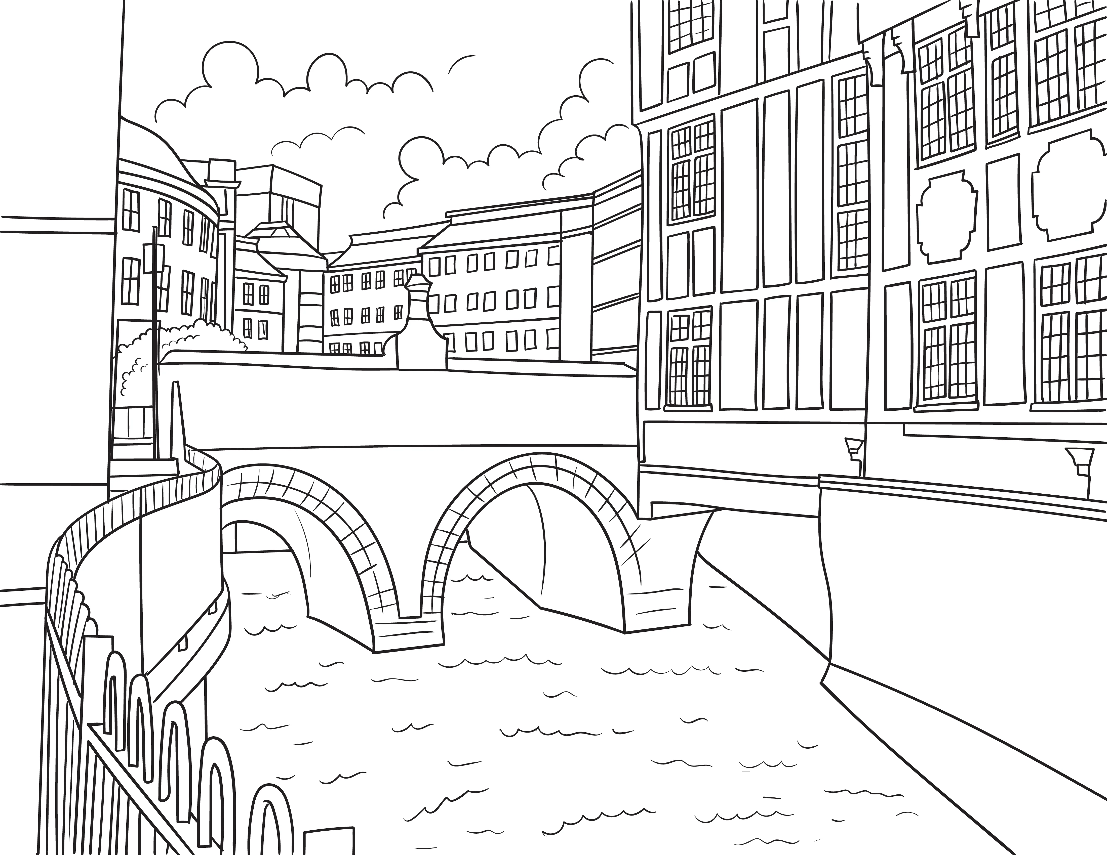 Kingston Colouring Book (A4) - Image 4