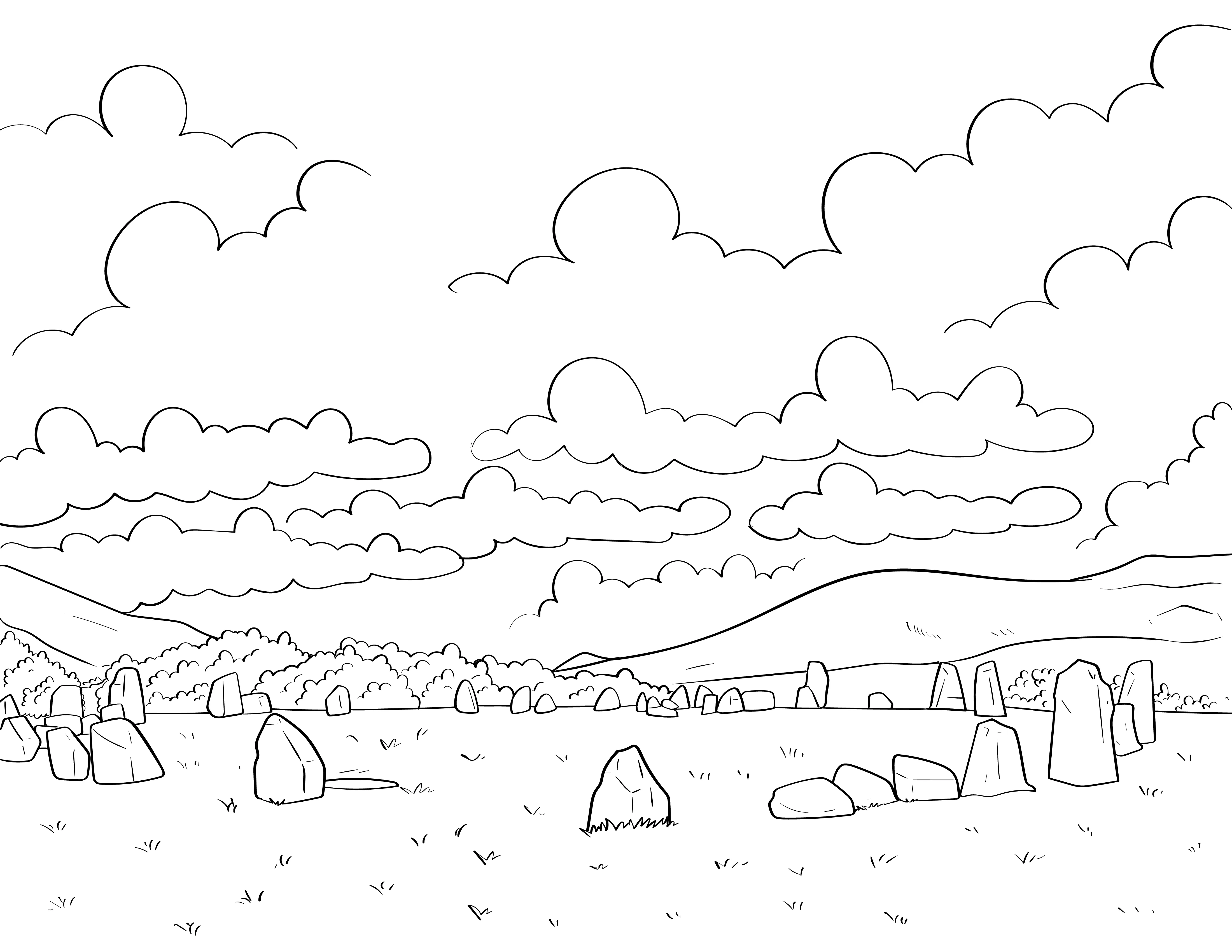 Lake District Colouring Book (A4) - Image 3