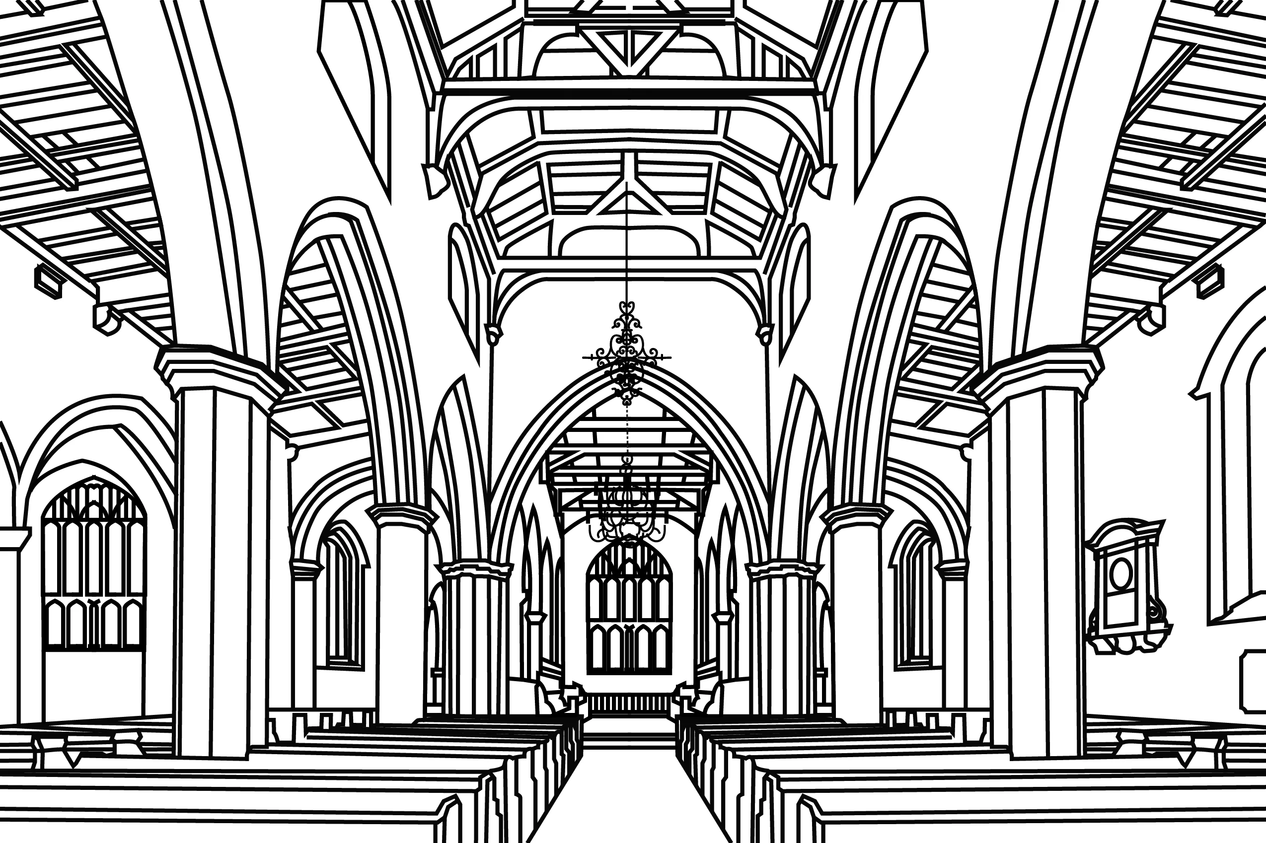 Lancaster Colouring Book (A4) - Image 2