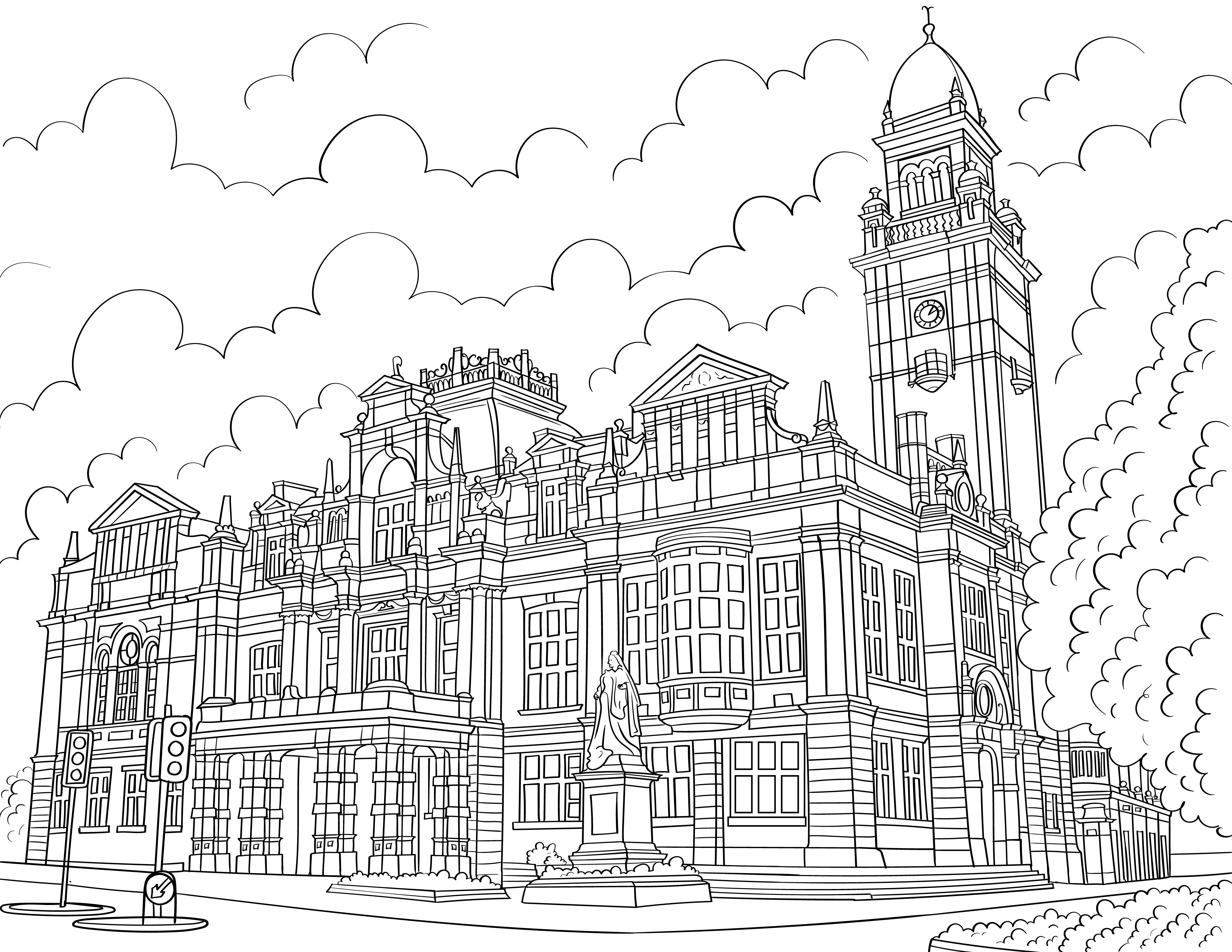 Leamington Spa Colouring Book (A4) - Image 2