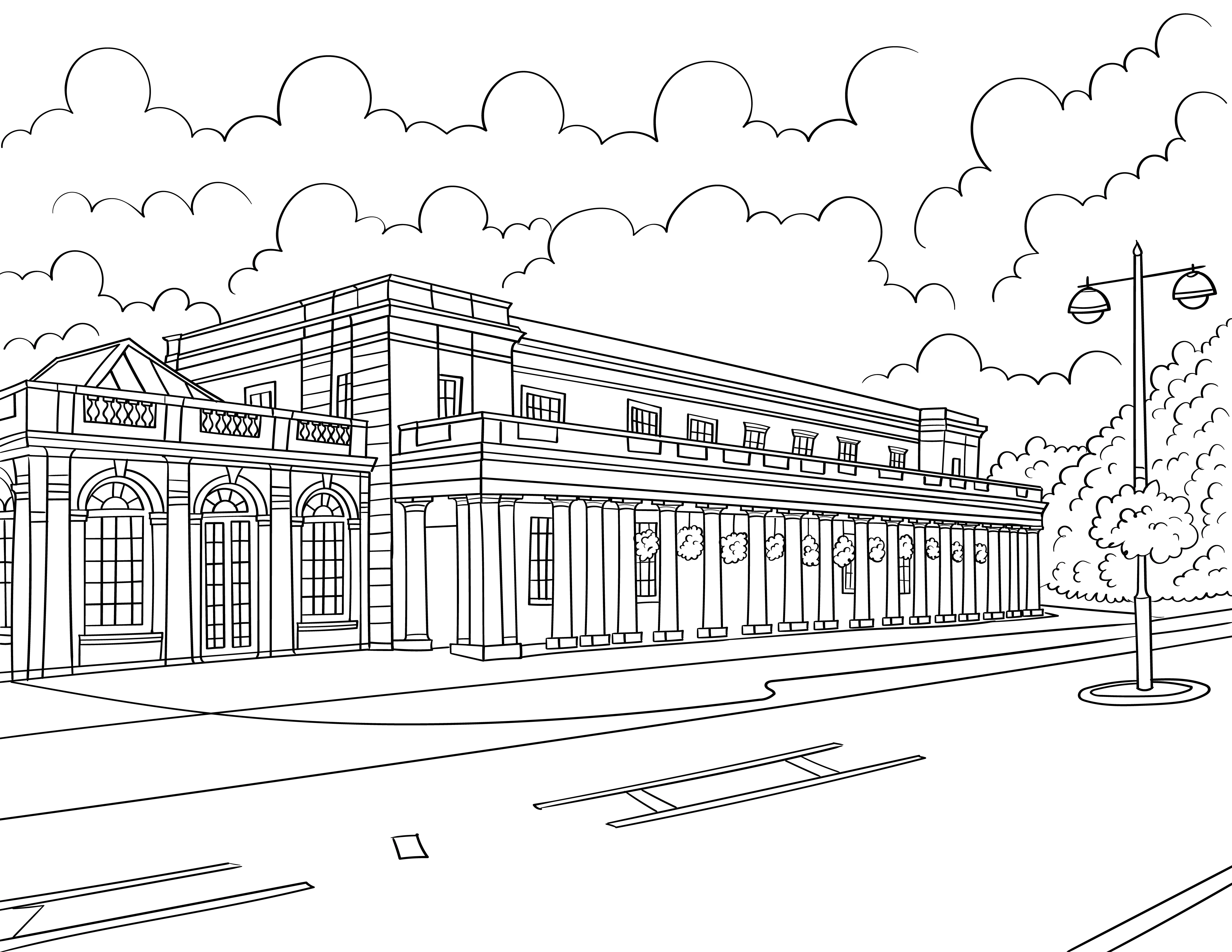 Leamington Spa Colouring Book (A4) - Image 4