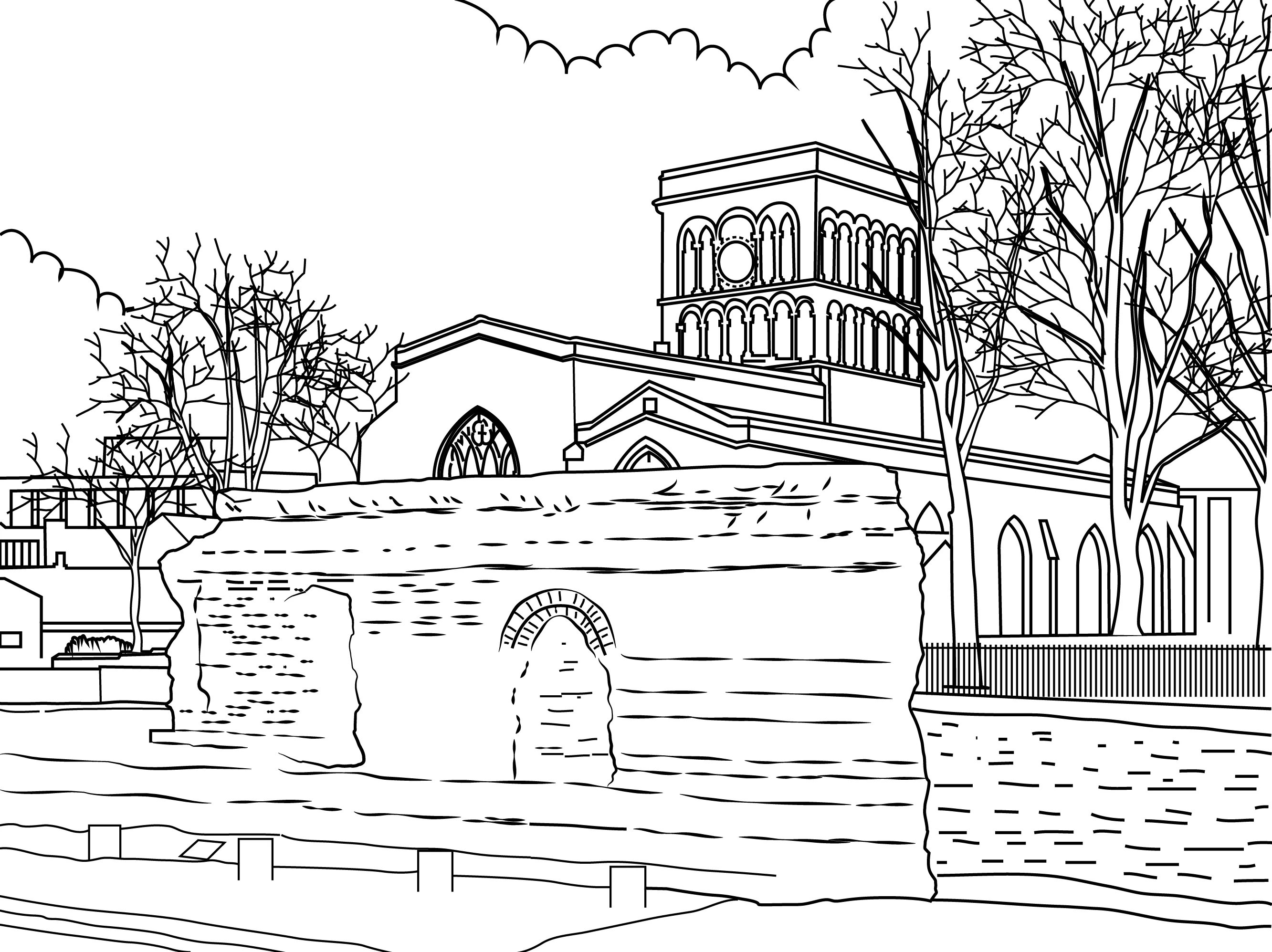 Leicester Colouring Book (A4) - Image 4