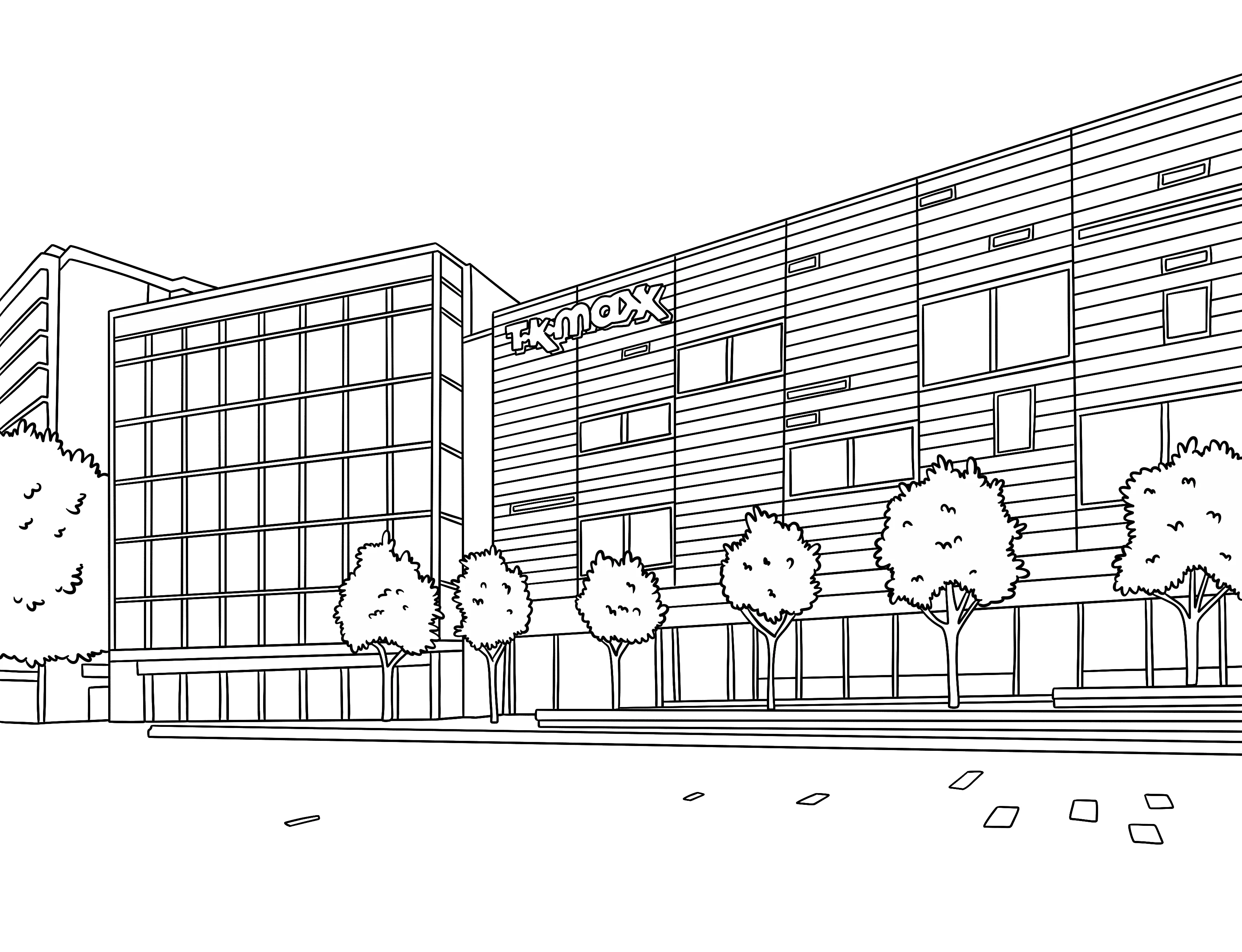 Luton Colouring Book (A4) - Image 2
