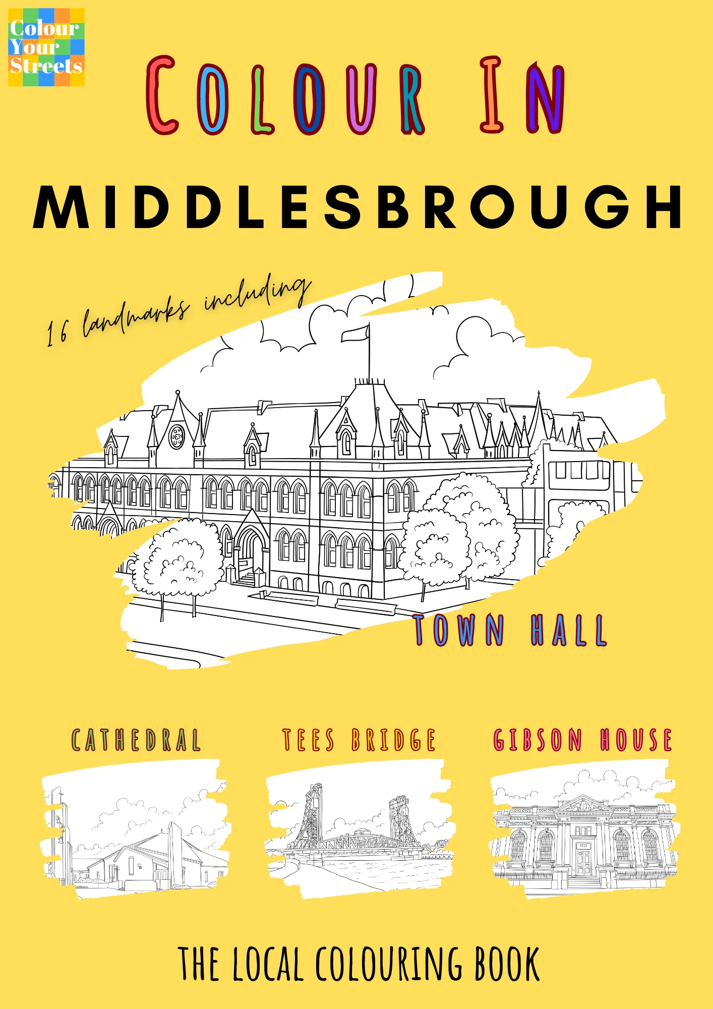 Middlesbrough Colouring Book (A4)
