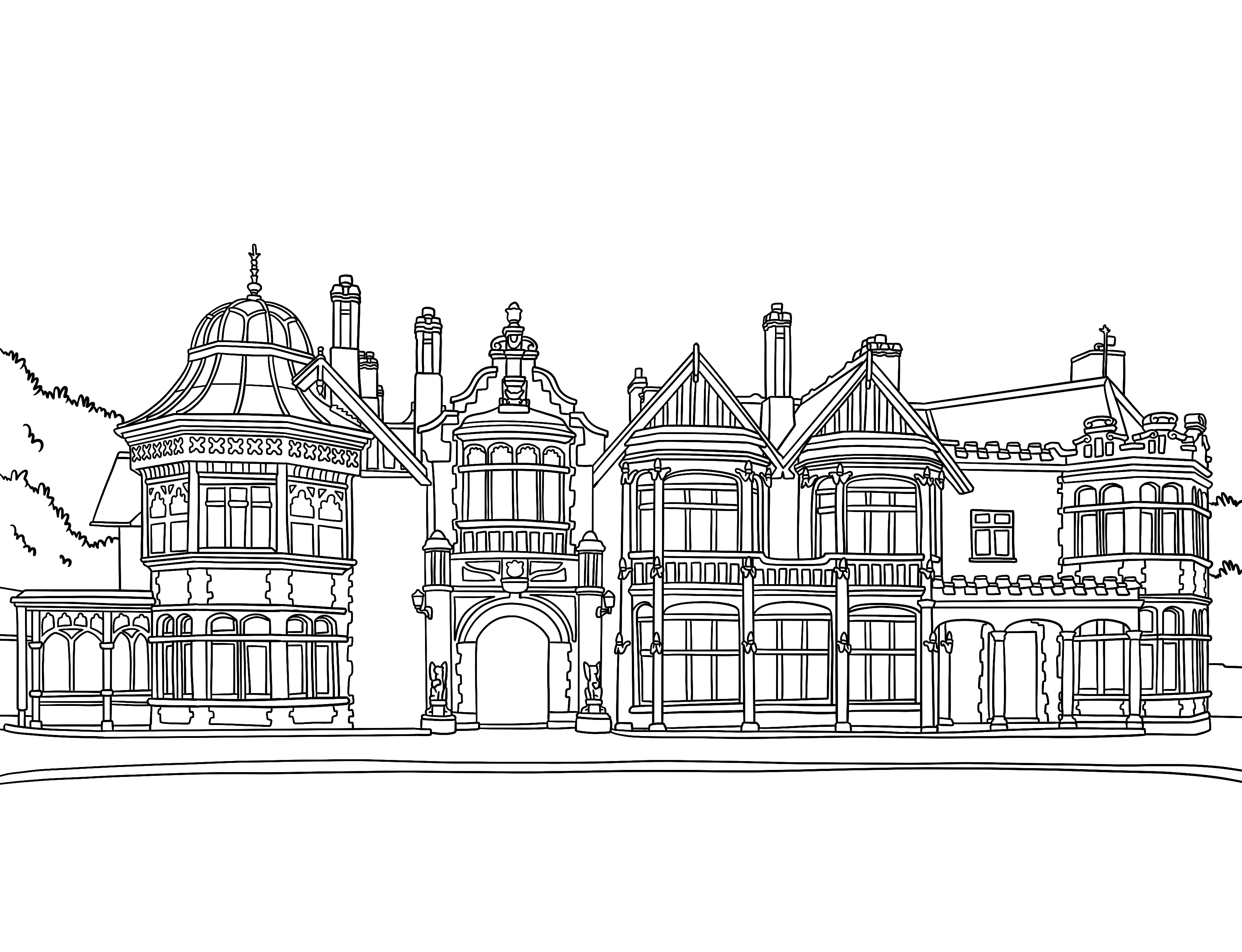 Milton Keynes Colouring Book (A4) - Image 3