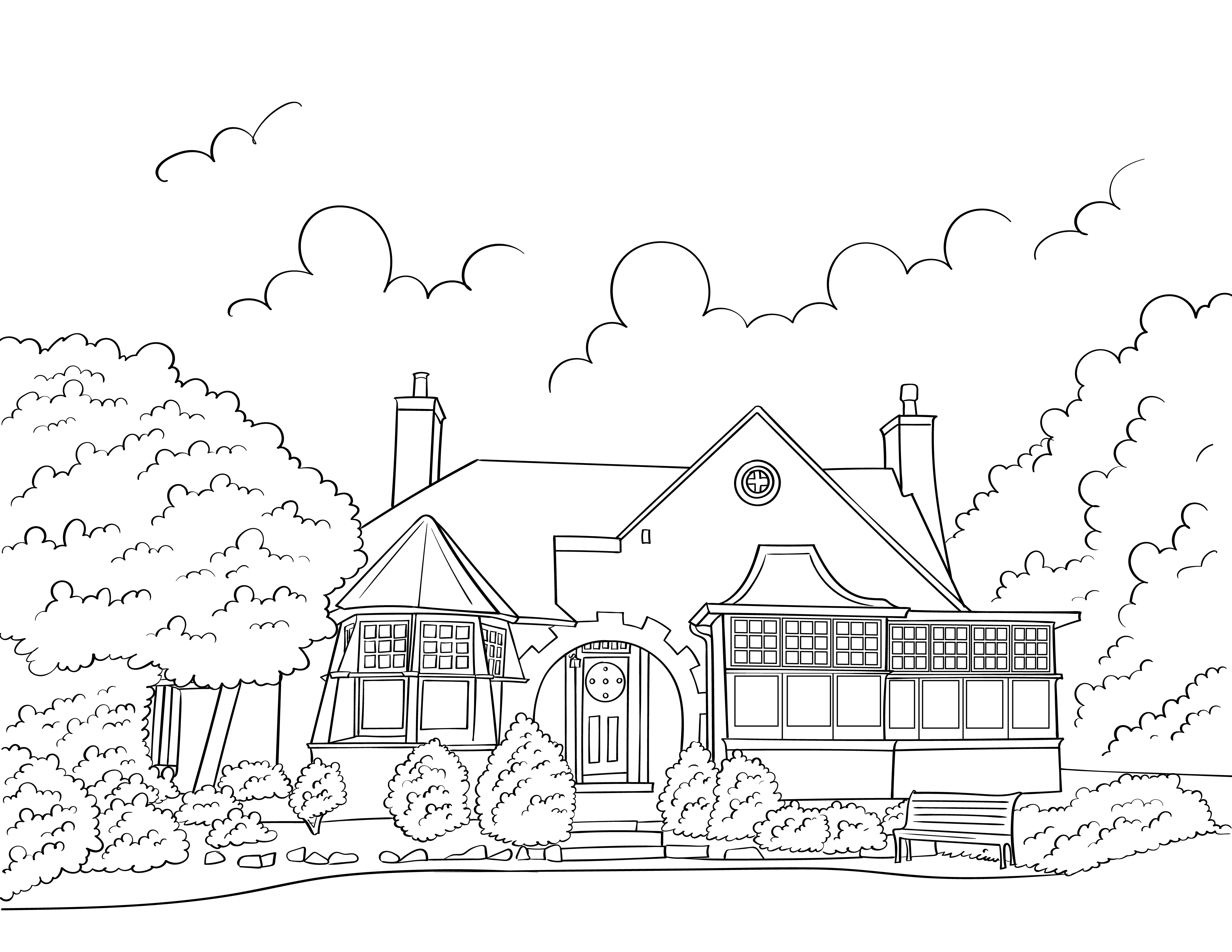 New Forest Colouring Book (A4) - Image 2