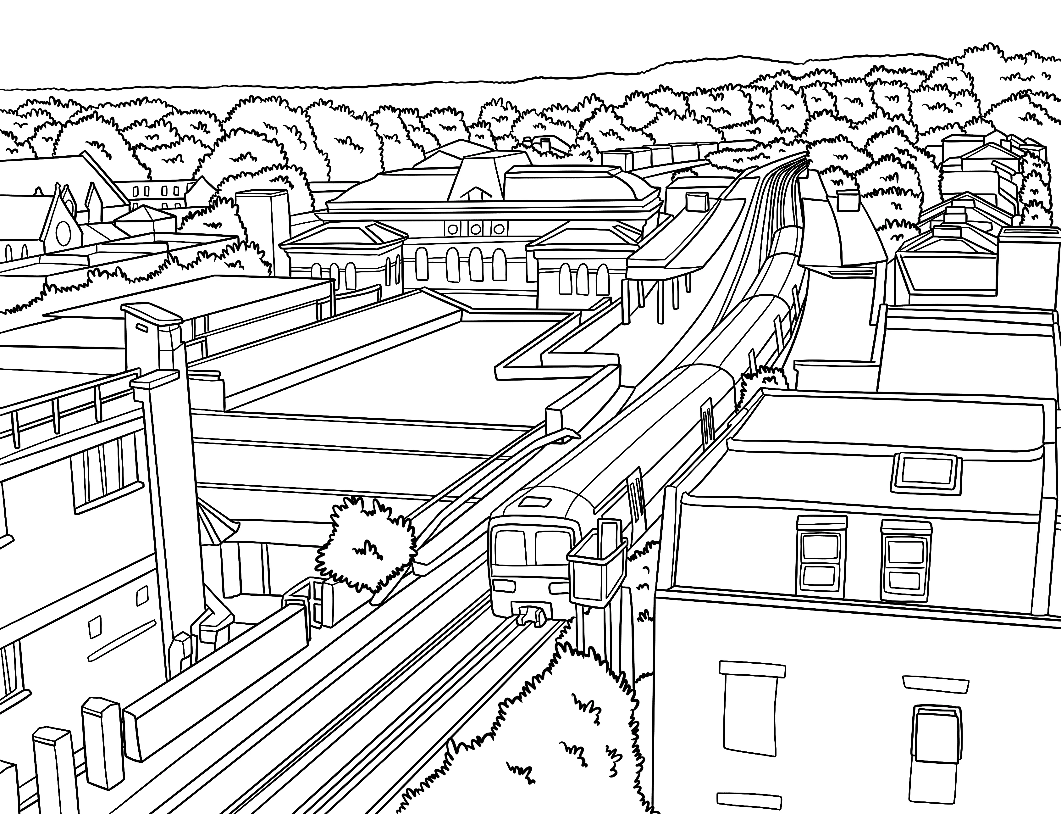 Peckham Colouring Book (A4) - Image 5