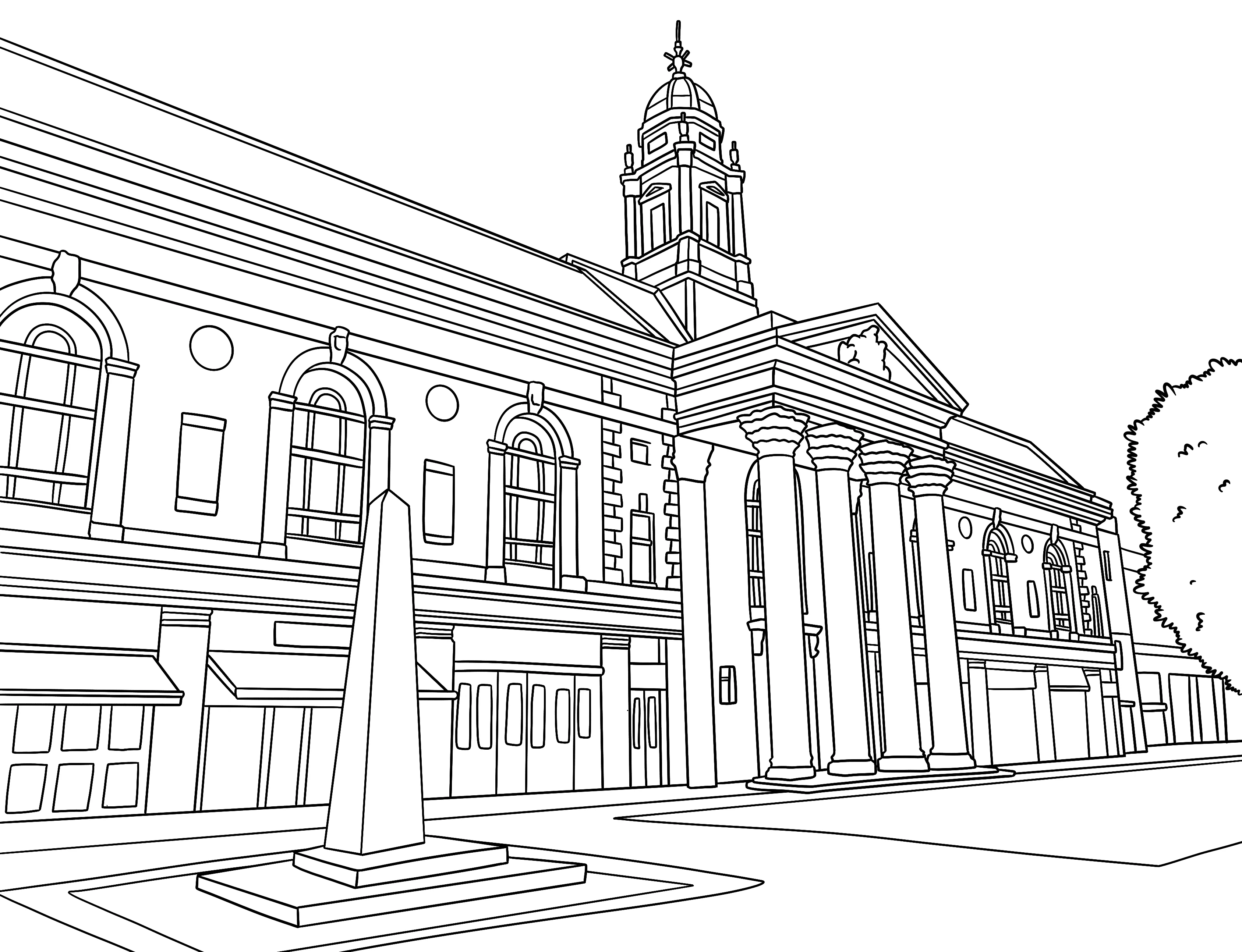 Peterborough Colouring Book (A4) - Image 2